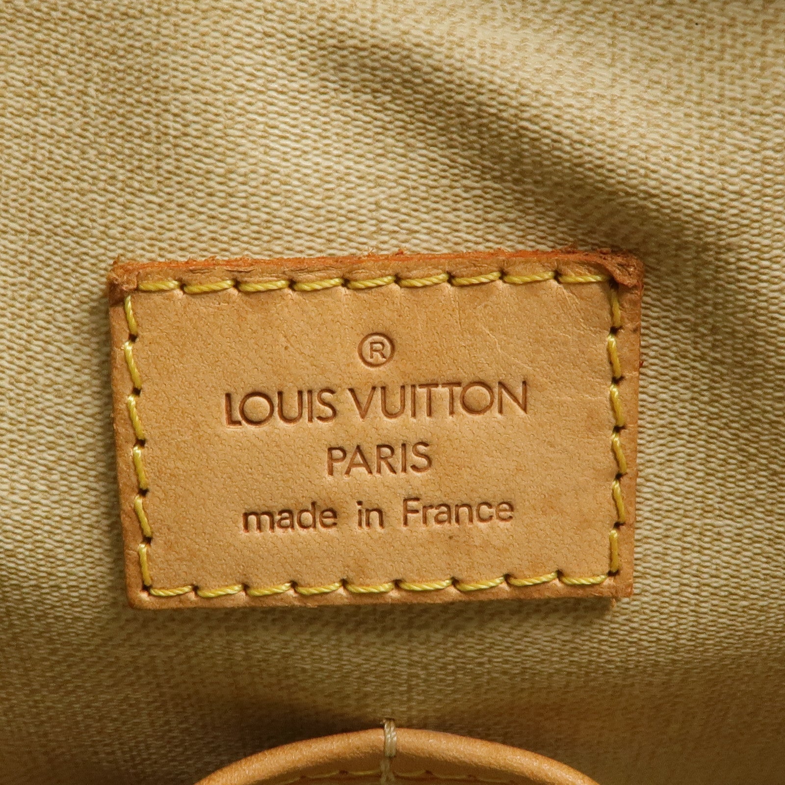 LOUIS VUITTON Monogram Trouville金扣手挽袋