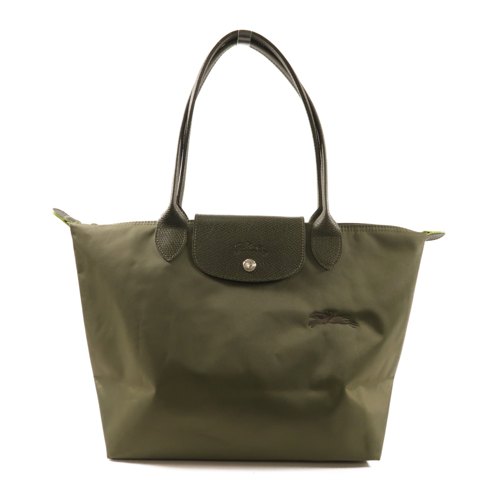 Longchamp 尼龍Handbag銀扣手挽袋