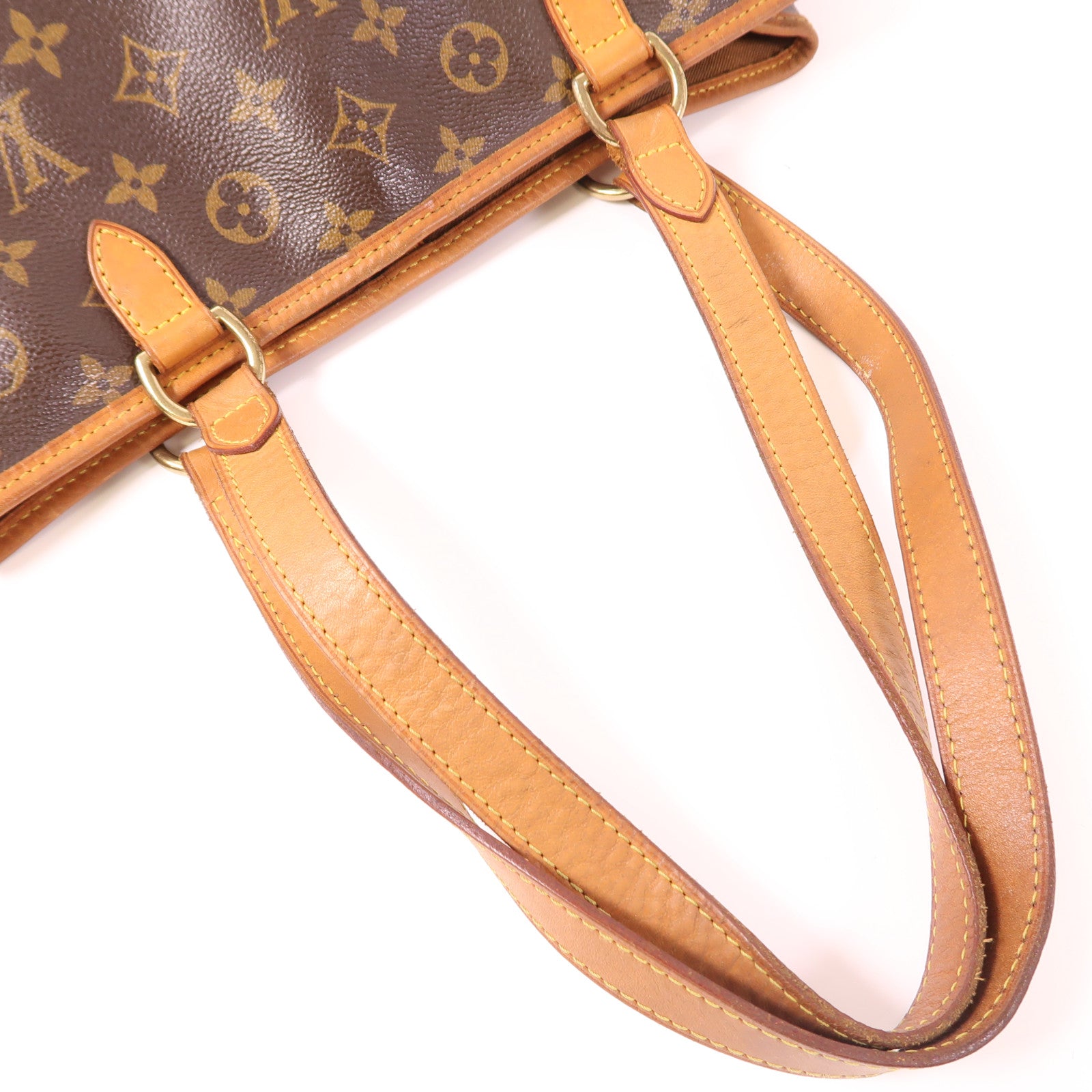 LOUIS VUITTON Monogram Batignolles金扣肩背袋