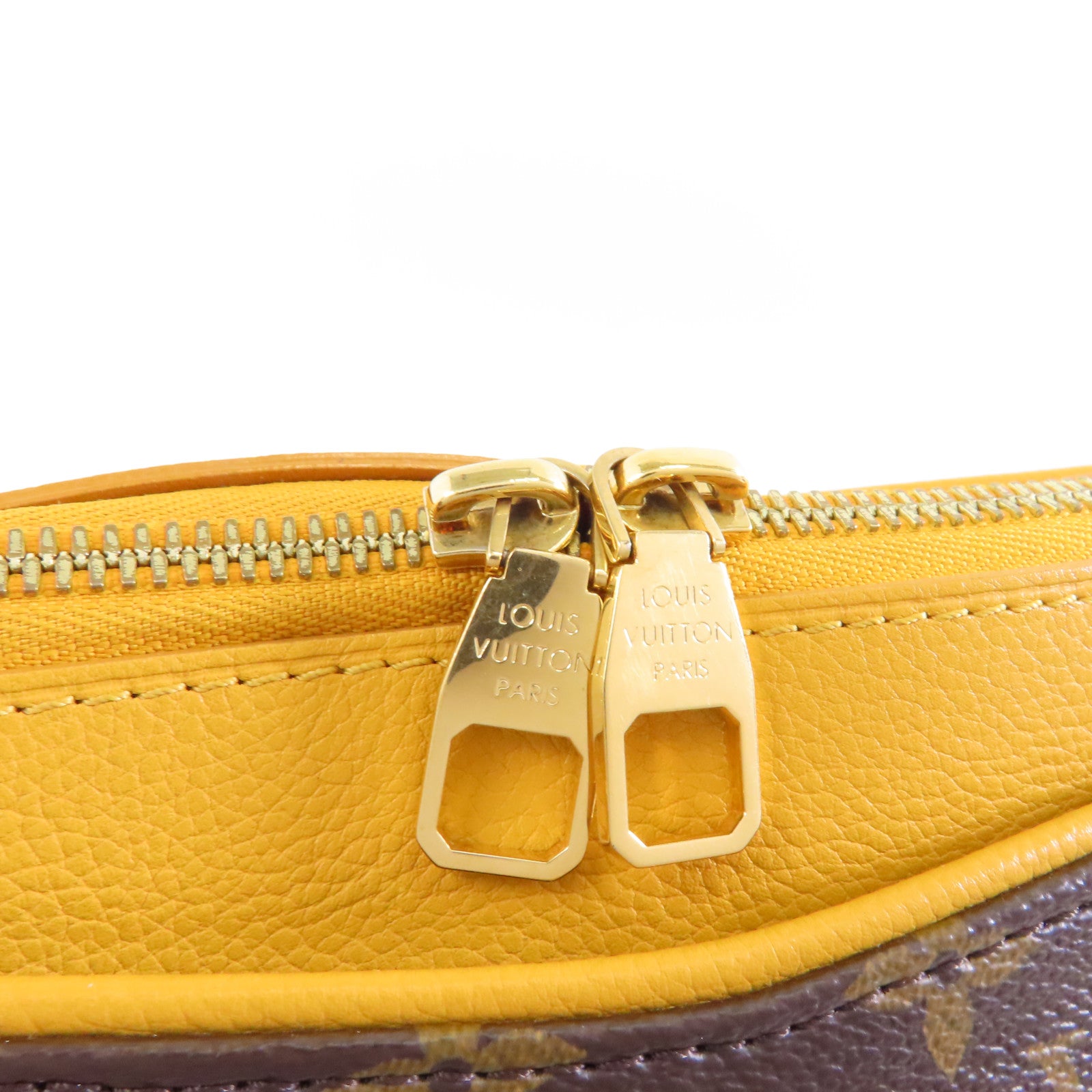 LOUIS VUITTON 【激減優惠】Monogram Pallas MM金扣手挽肩背兩用袋啡色