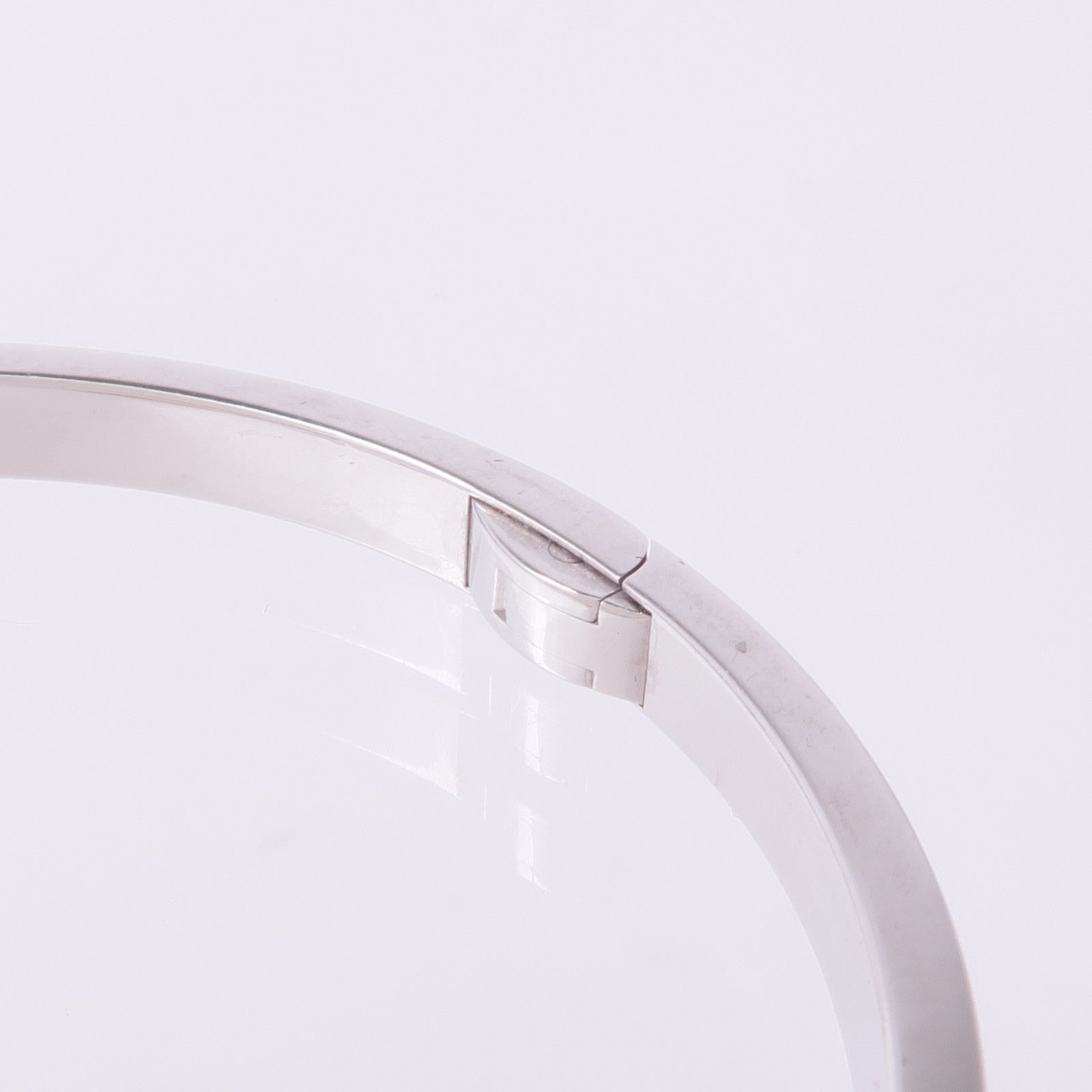 CARTIER 18K白金Love Bangle手鐲Cartier#17