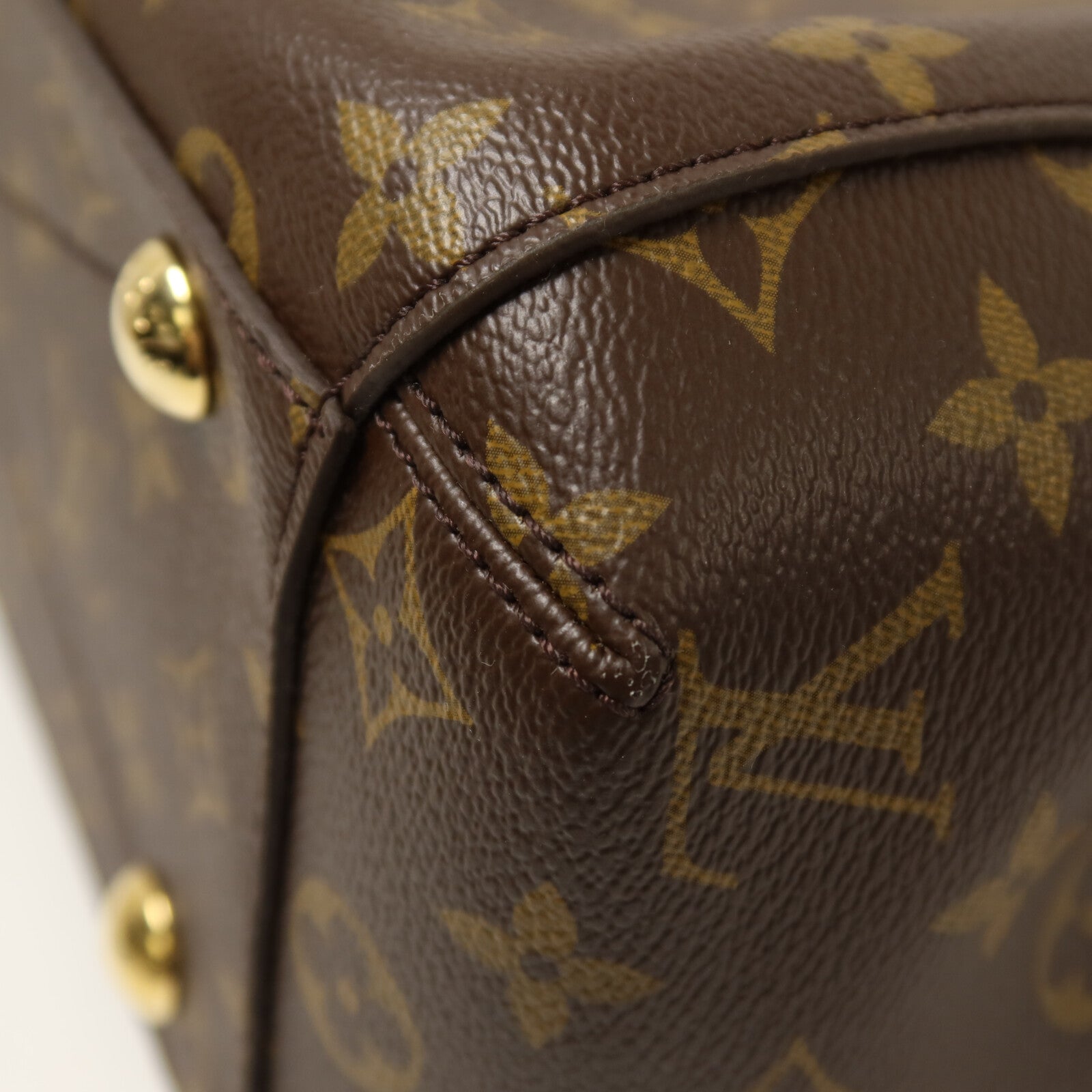 LOUIS VUITTON Monogram Montaigne MM手挽肩背兩用袋