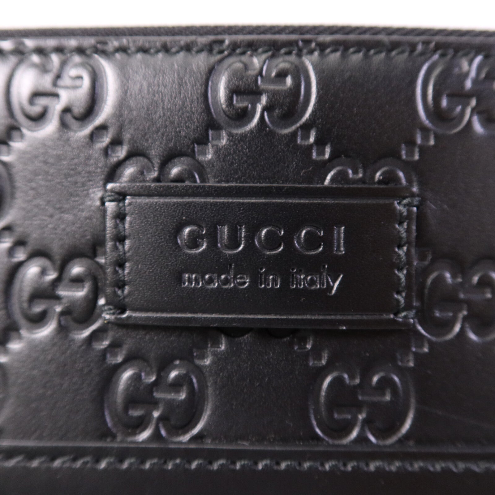 GUCCI 牛皮皮革Shoulder Bag銀扣肩背袋
