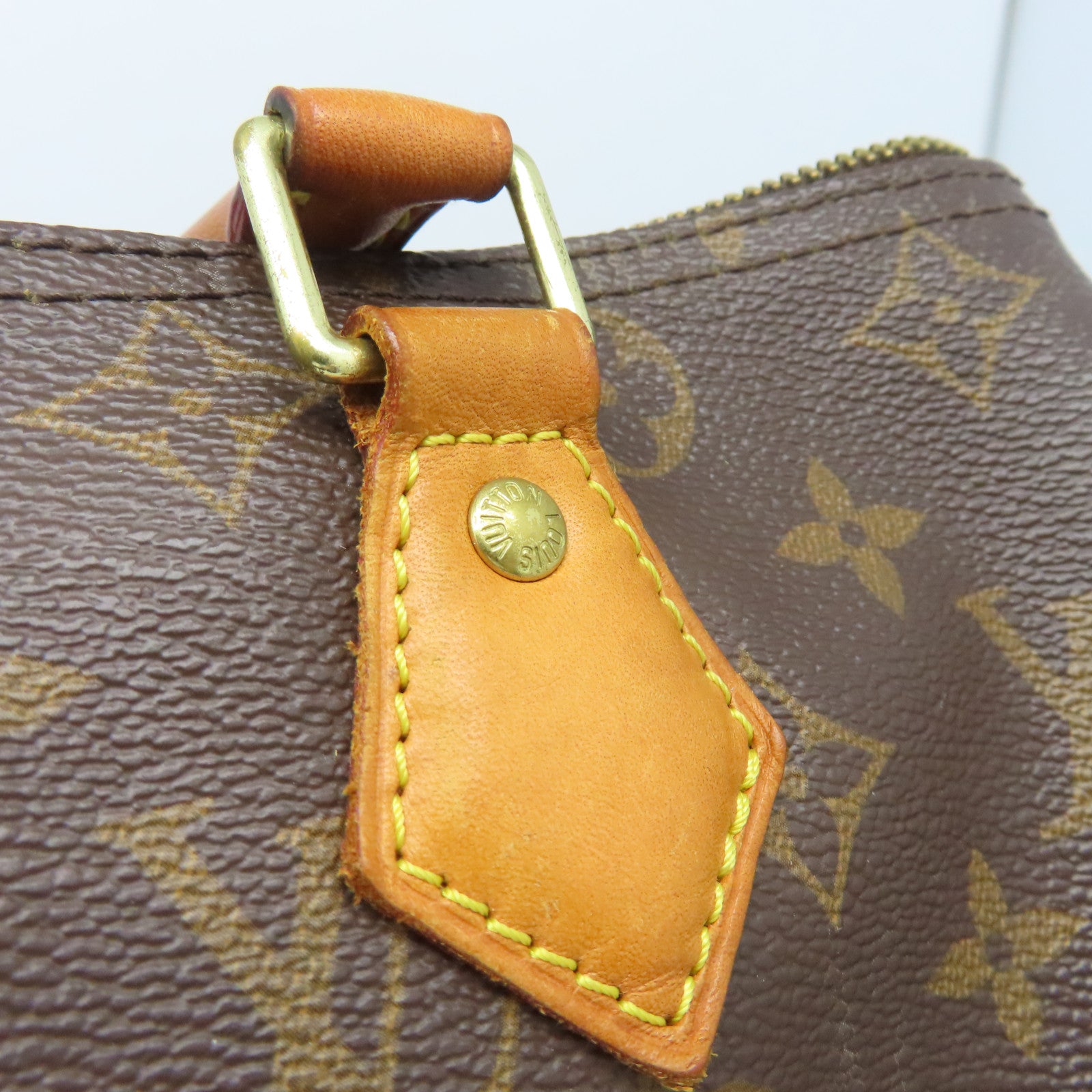 LOUIS VUITTON 【激減優惠】Monogram Speedy 30金扣手挽袋啡色