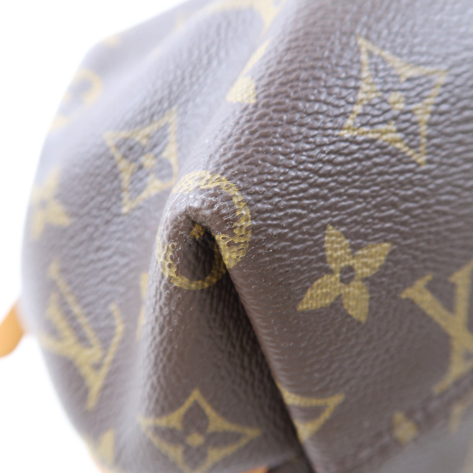 LOUIS VUITTON Monogram Turenne MM金扣手挽肩背兩用袋棕色