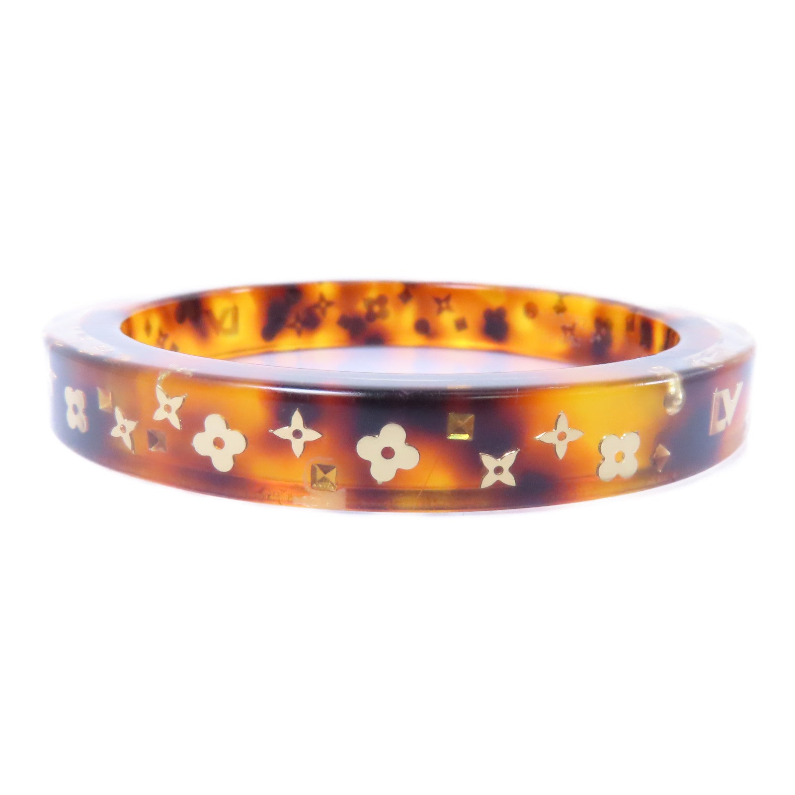 LOUIS VUITTON PVC Monogram Bracelet/Bangle手鐲啡色
