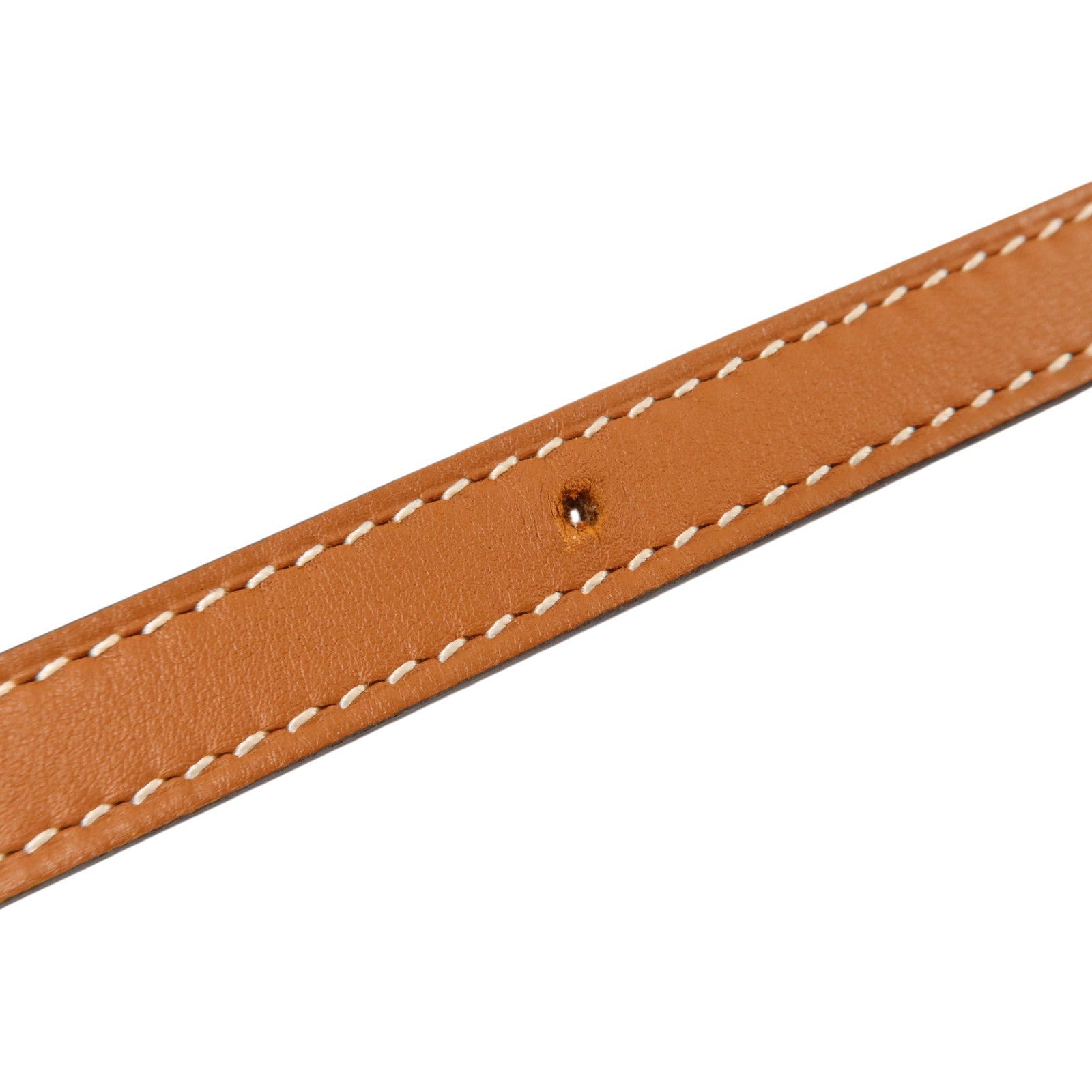 HERMES Epsom皮革H Torsade Buckle Reversible Belt 85cm金扣皮帶Mauve Pale/Gold