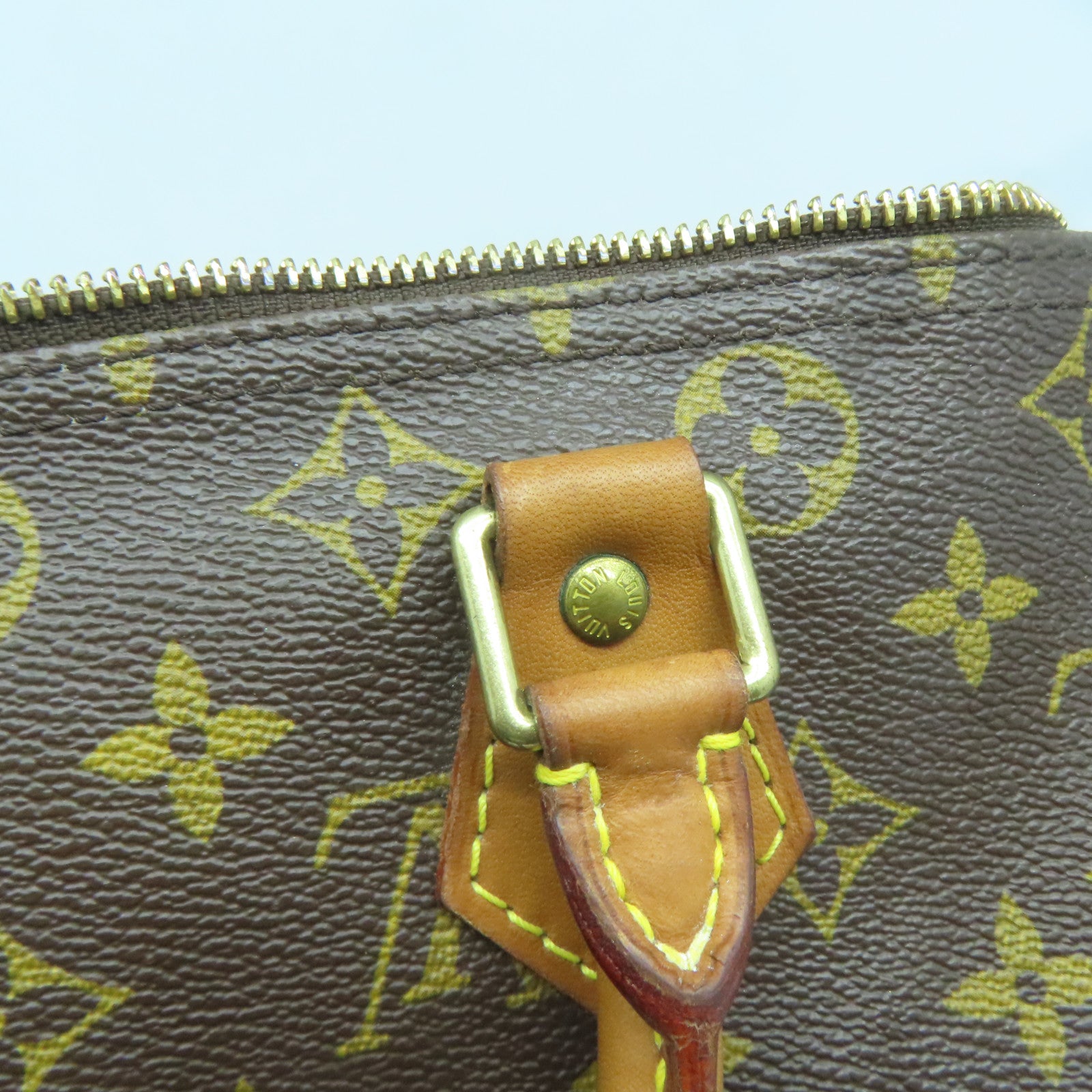 LOUIS VUITTON 【激減優惠】Monogram Speedy 30金扣手挽袋啡色