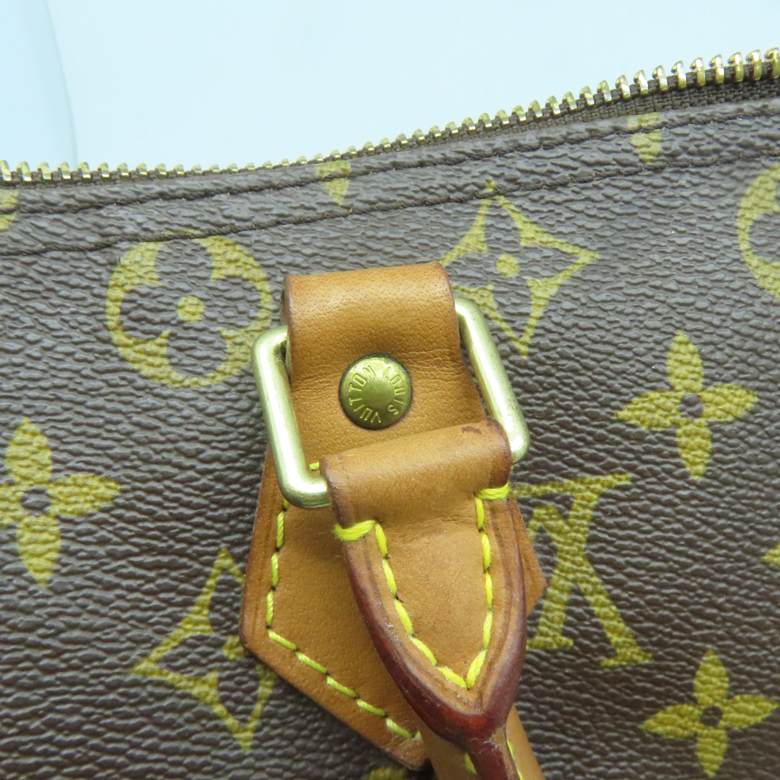 LOUIS VUITTON 【激減優惠】Monogram Speedy 30金扣手挽袋啡色