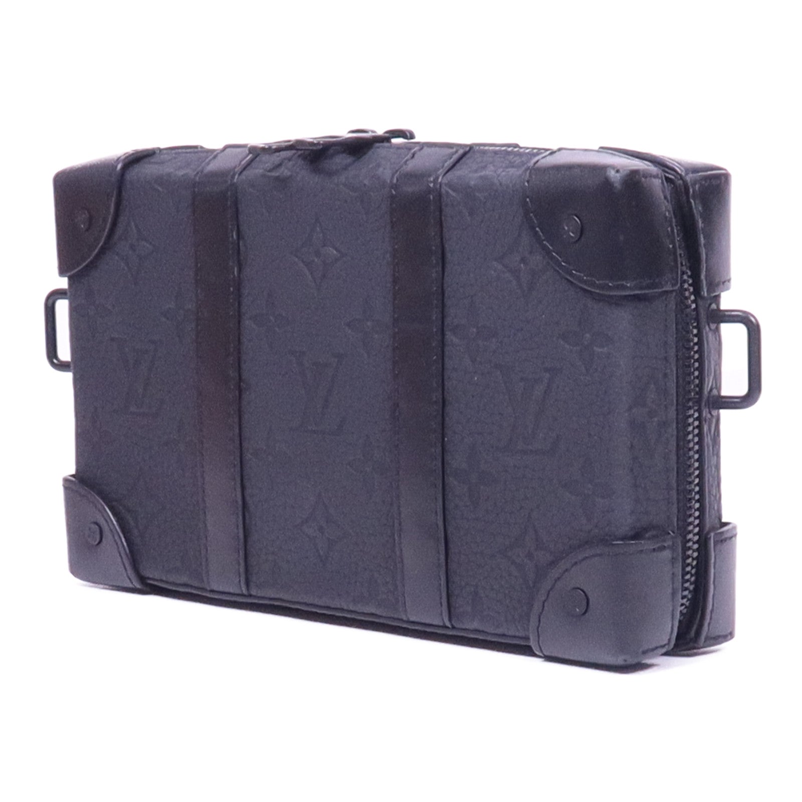 LOUIS VUITTON Monogram Taurillon Soft Trunk肩背袋