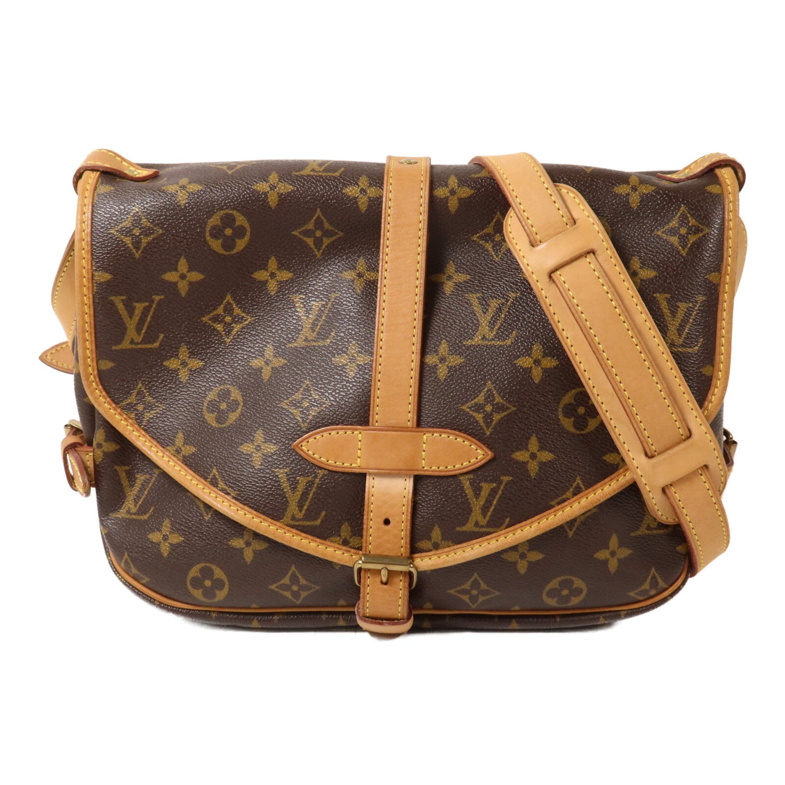 LOUIS VUITTON Monogram Saumur 30肩背袋