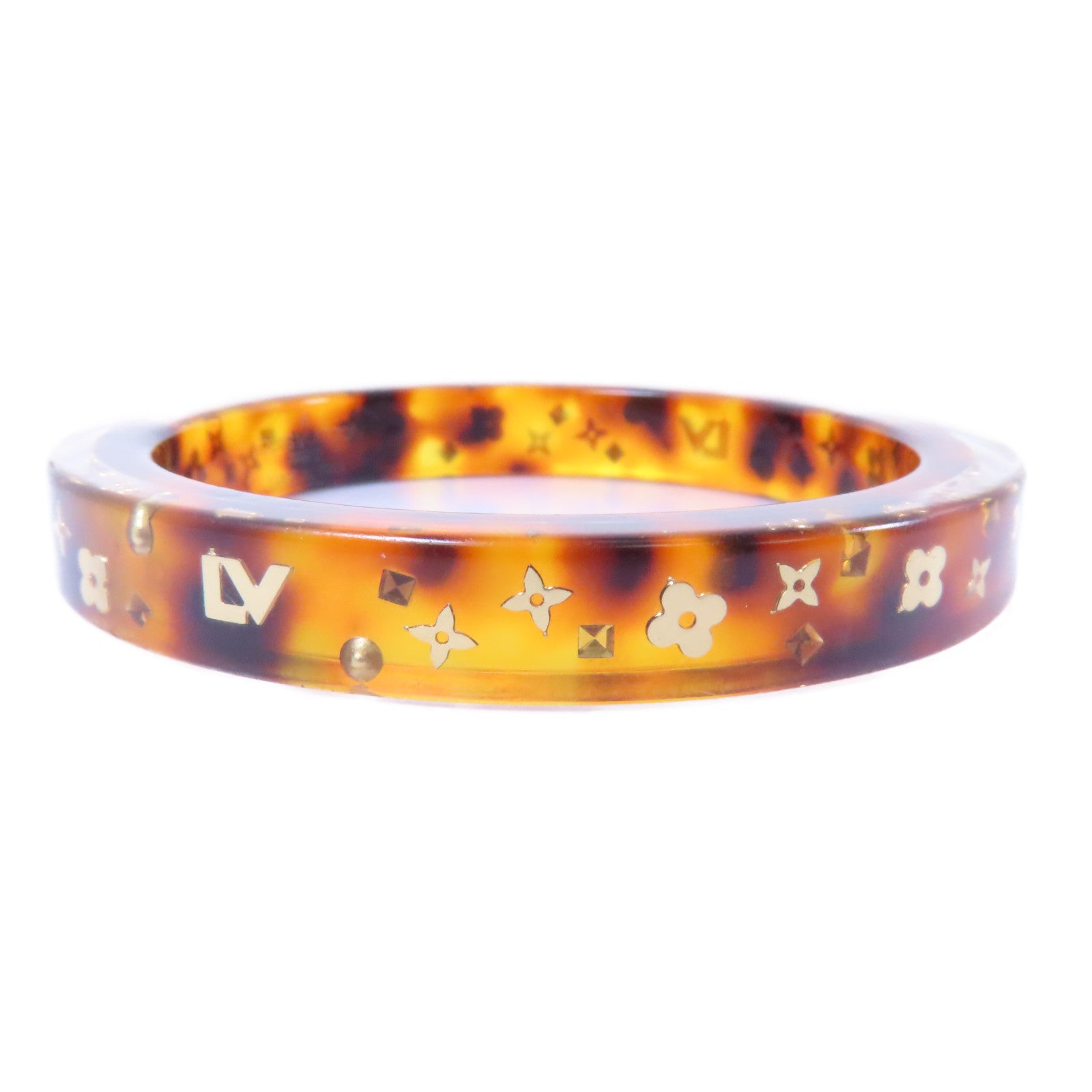 LOUIS VUITTON PVC Monogram Bracelet/Bangle手鐲啡色