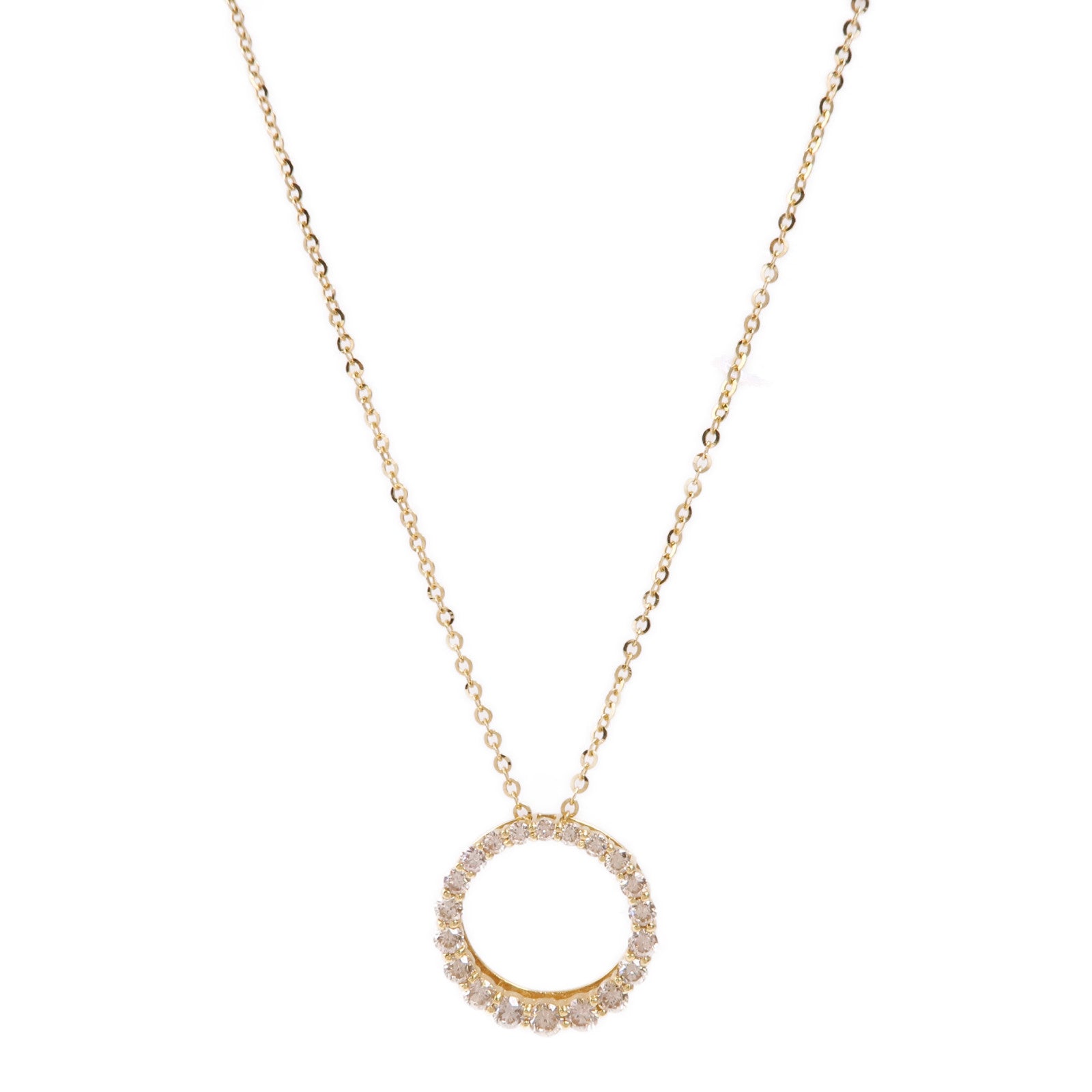 JEWELRY 18K黃金Diamond Necklace鑽石項鍊