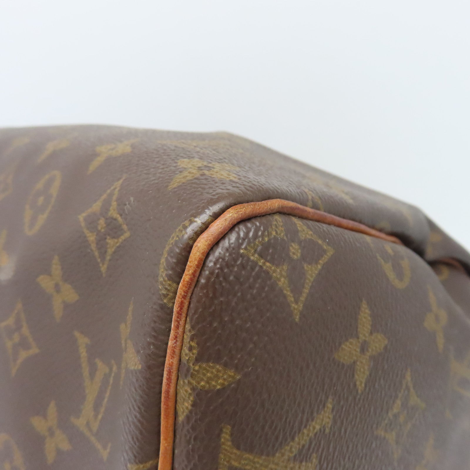 LOUIS VUITTON 【激減優惠】Monogram Speedy 30金扣手挽袋啡色