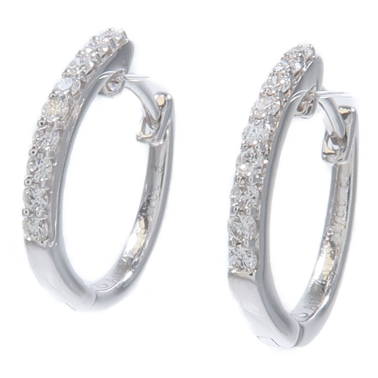 JEWELRY 18K白金Diamond Earrings鑽石耳環