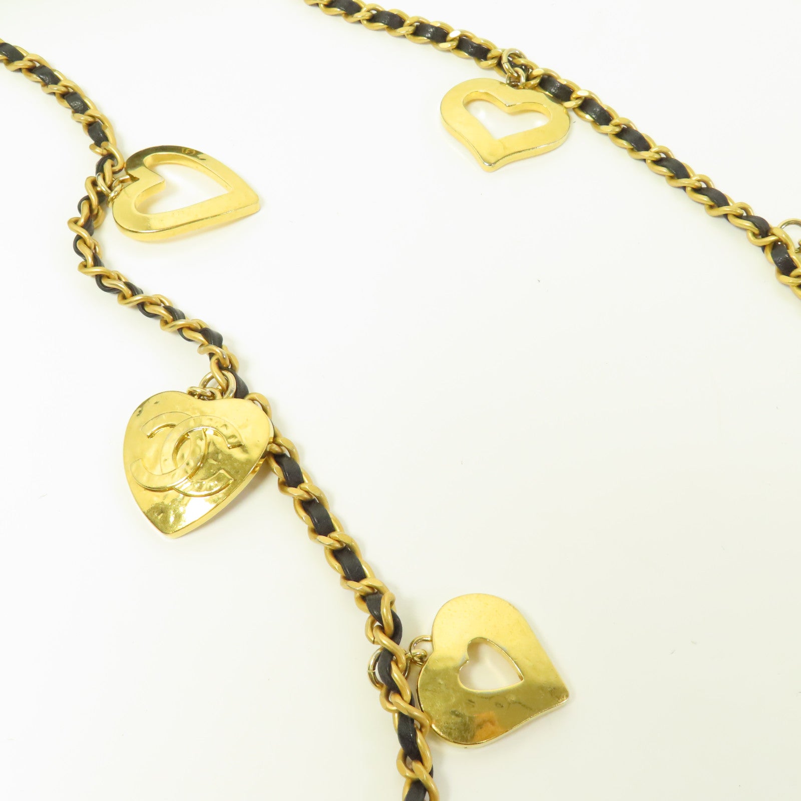 CHANEL 羊皮皮革Heart Charm Mini Flap金扣肩背袋