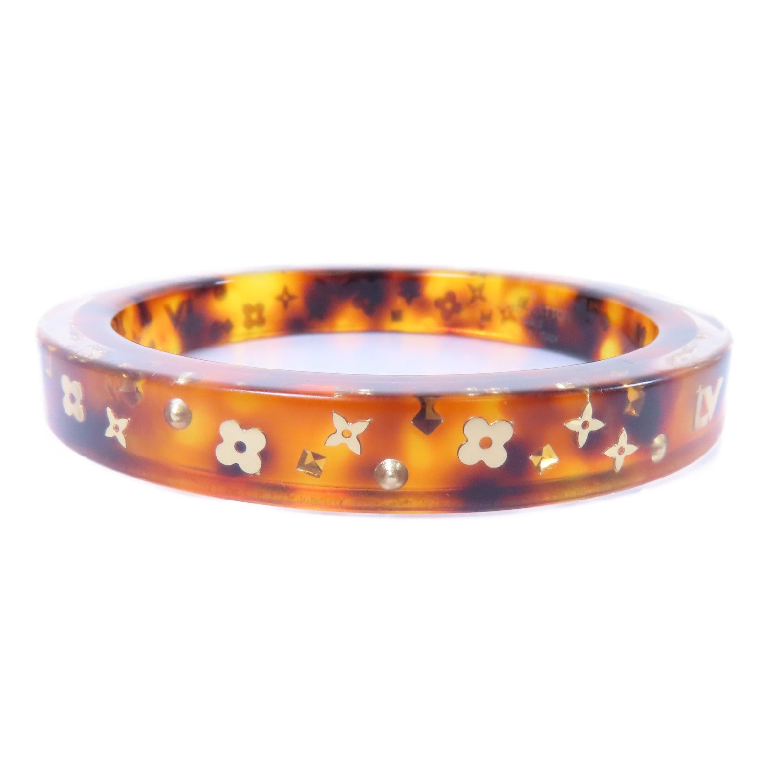 LOUIS VUITTON PVC Monogram Bracelet/Bangle手鐲啡色