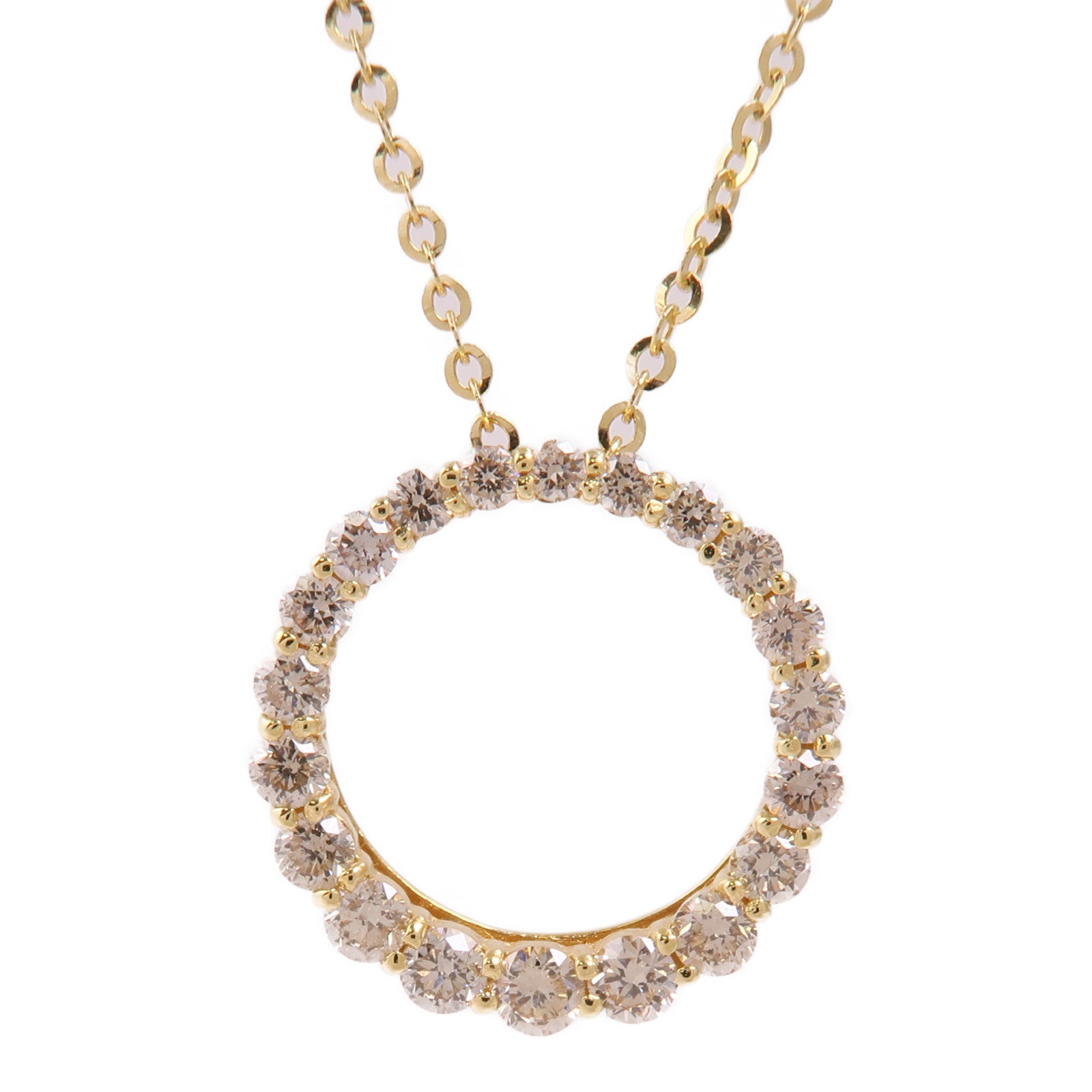 JEWELRY 18K黃金Diamond Necklace鑽石項鍊