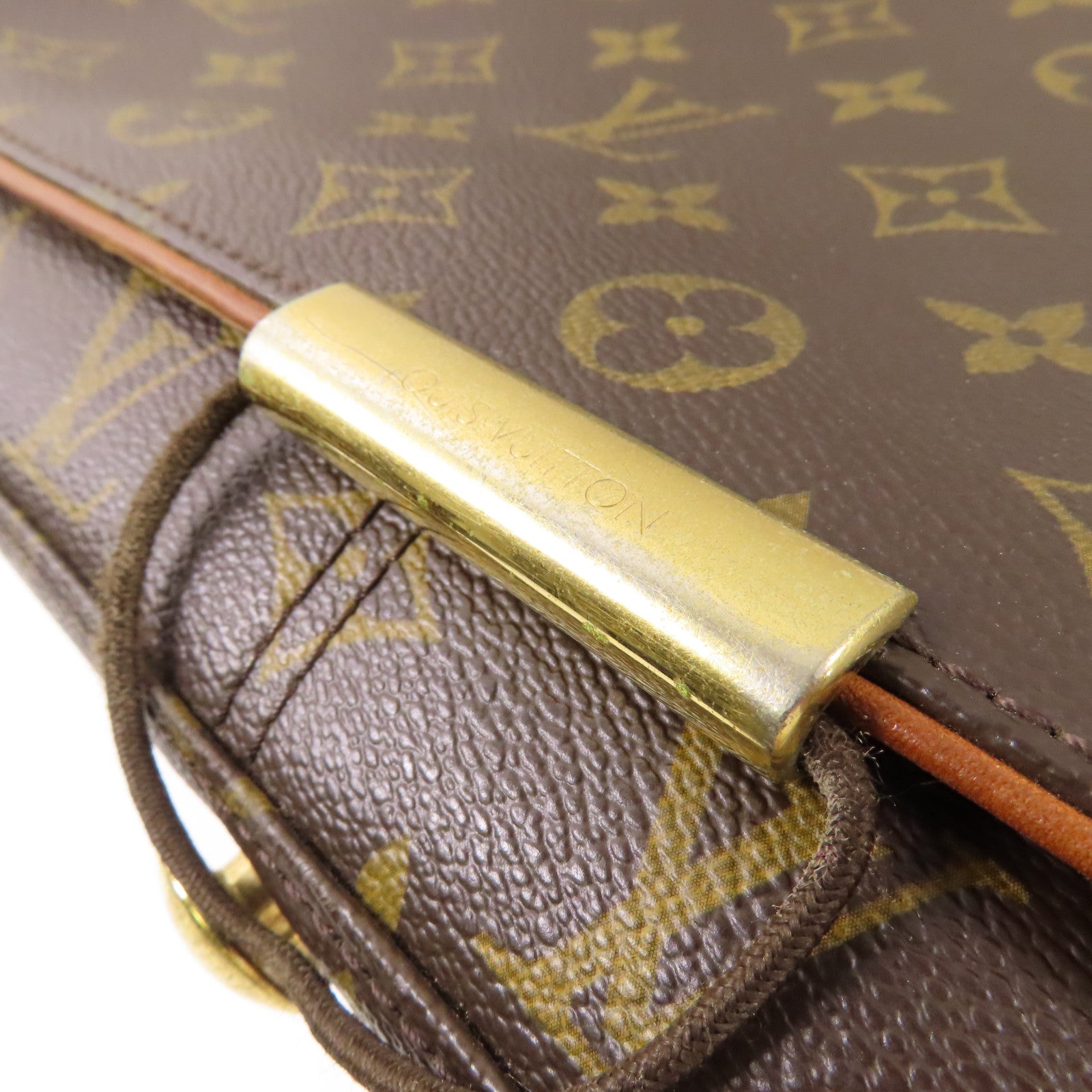 LOUIS VUITTON Monogram Abbesses金扣肩背袋