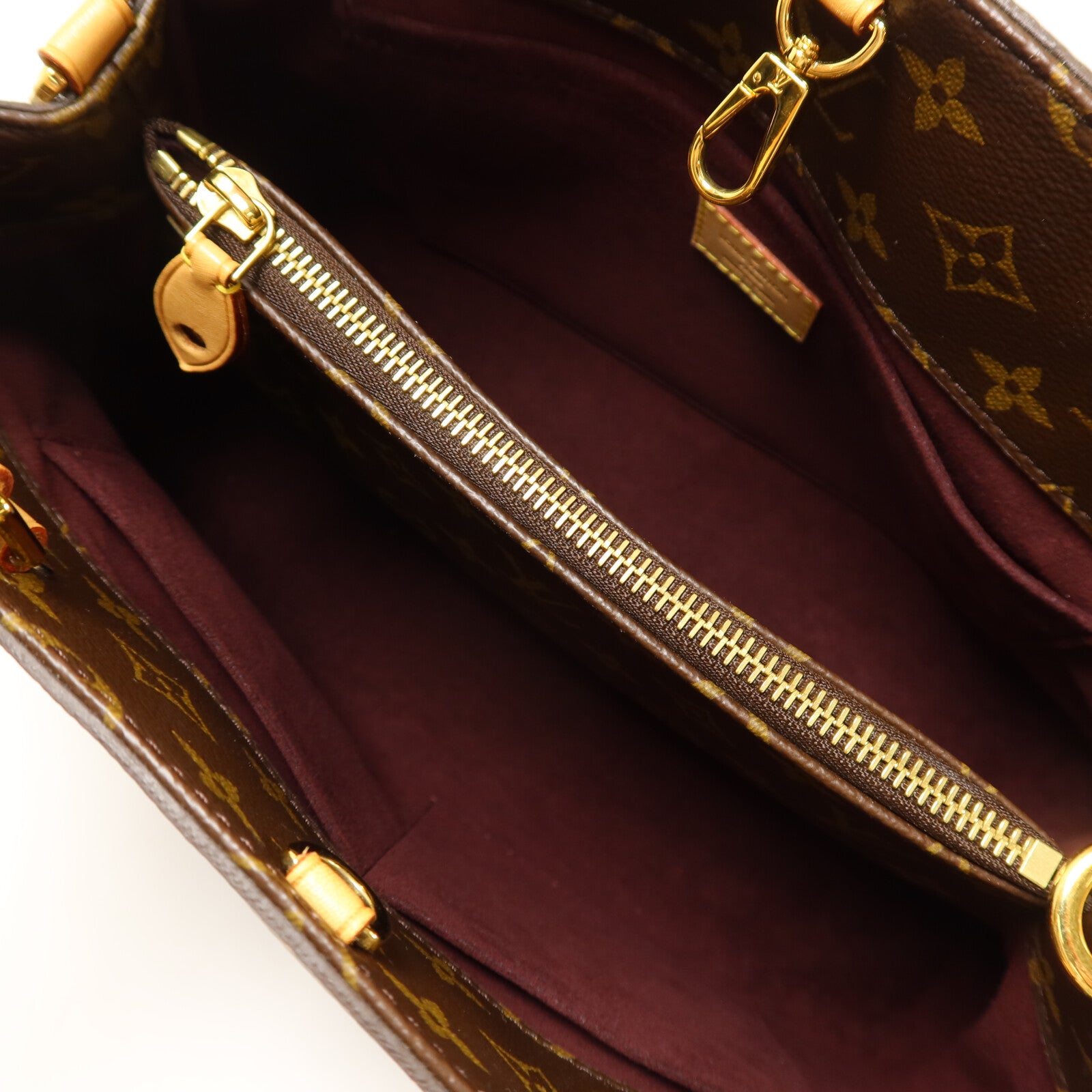 LOUIS VUITTON Monogram Montaigne MM手挽肩背兩用袋