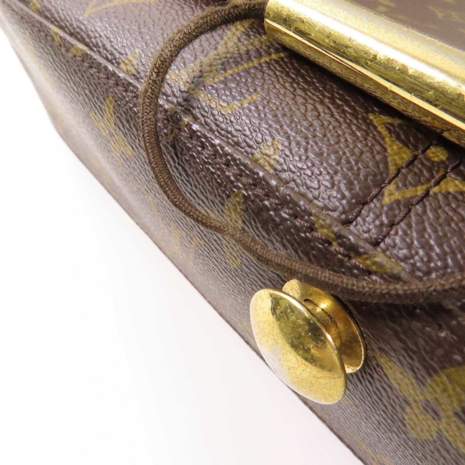 LOUIS VUITTON Monogram Abbesses金扣肩背袋