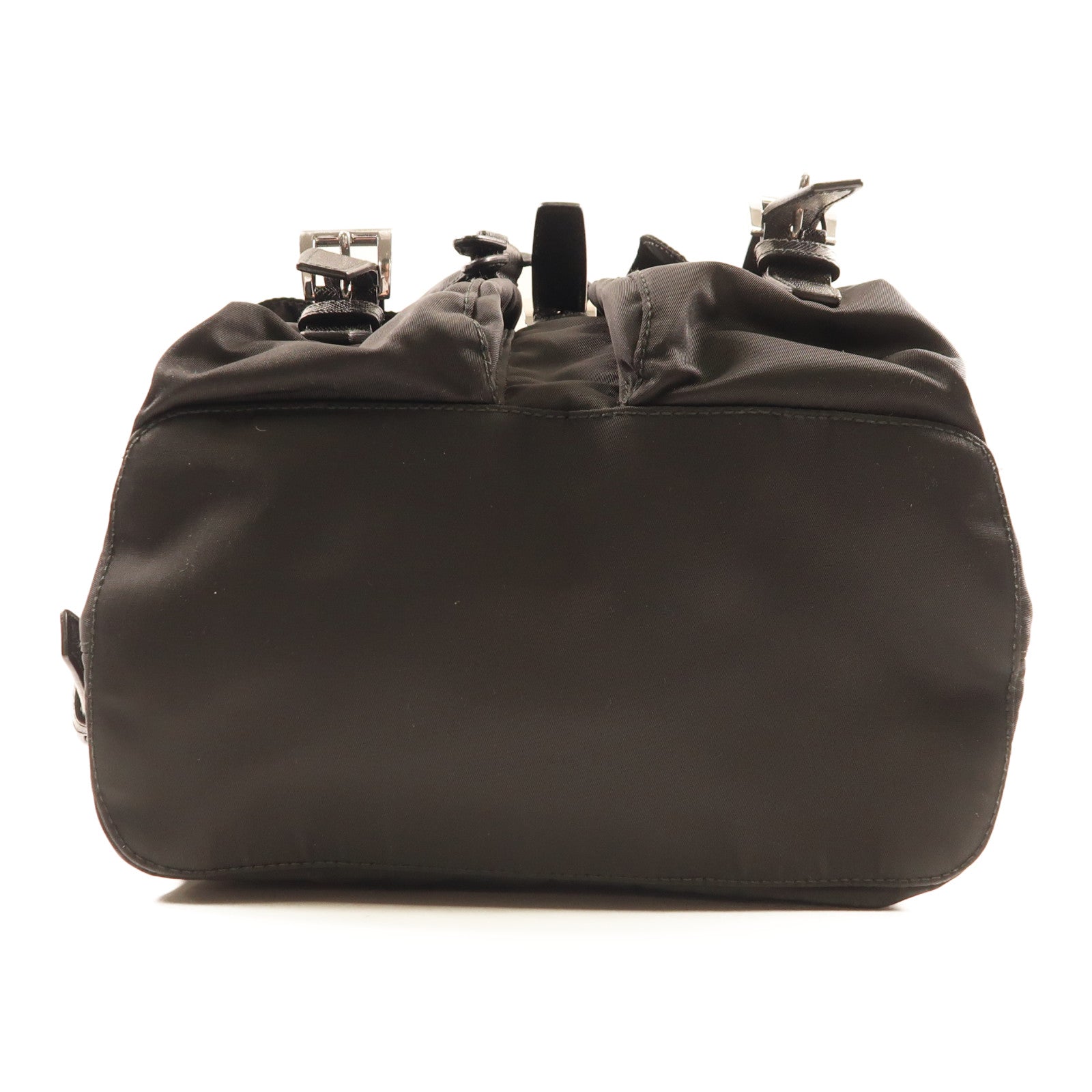 PRADA 尼龍Small Backpack銀扣背包