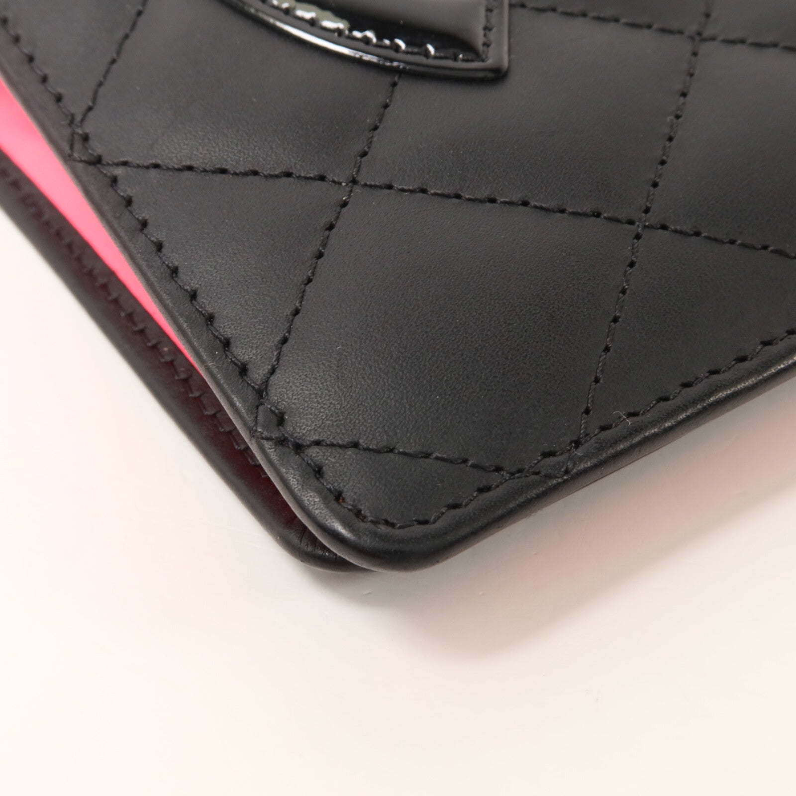 CHANEL 牛皮皮革Cambon Long Wallet長錢包