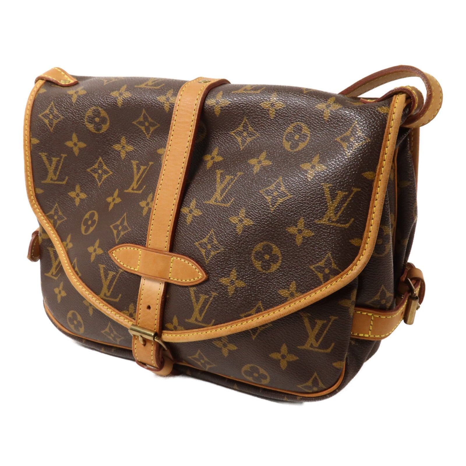 LOUIS VUITTON Monogram Saumur 30肩背袋