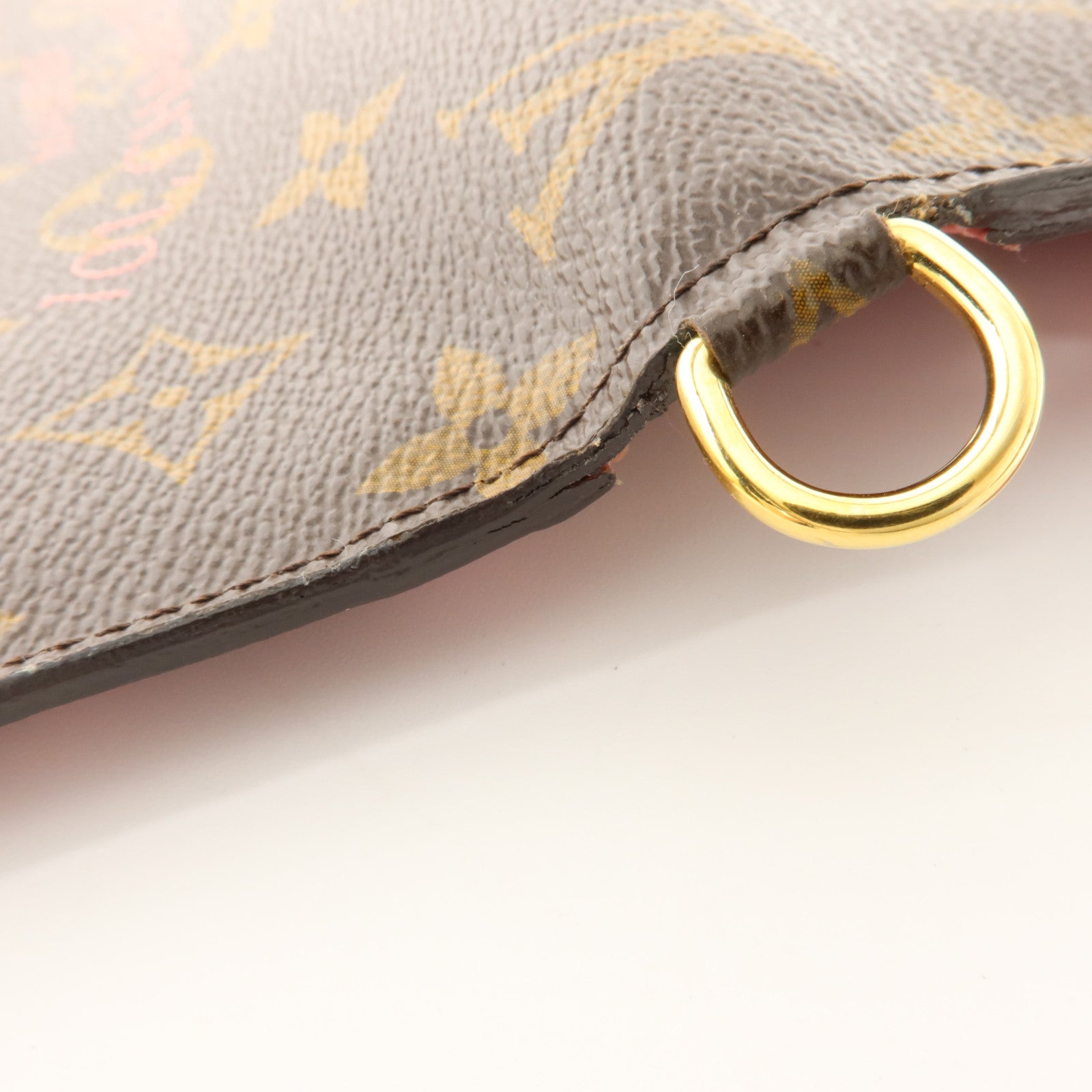 LOUIS VUITTON Monogram Ikat Insolite Long Wallet金扣長錢包