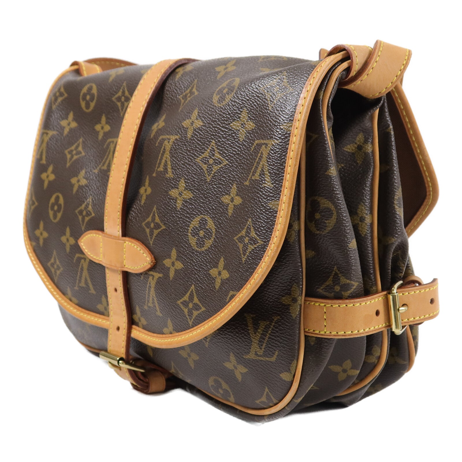 LOUIS VUITTON Monogram Saumur 30肩背袋