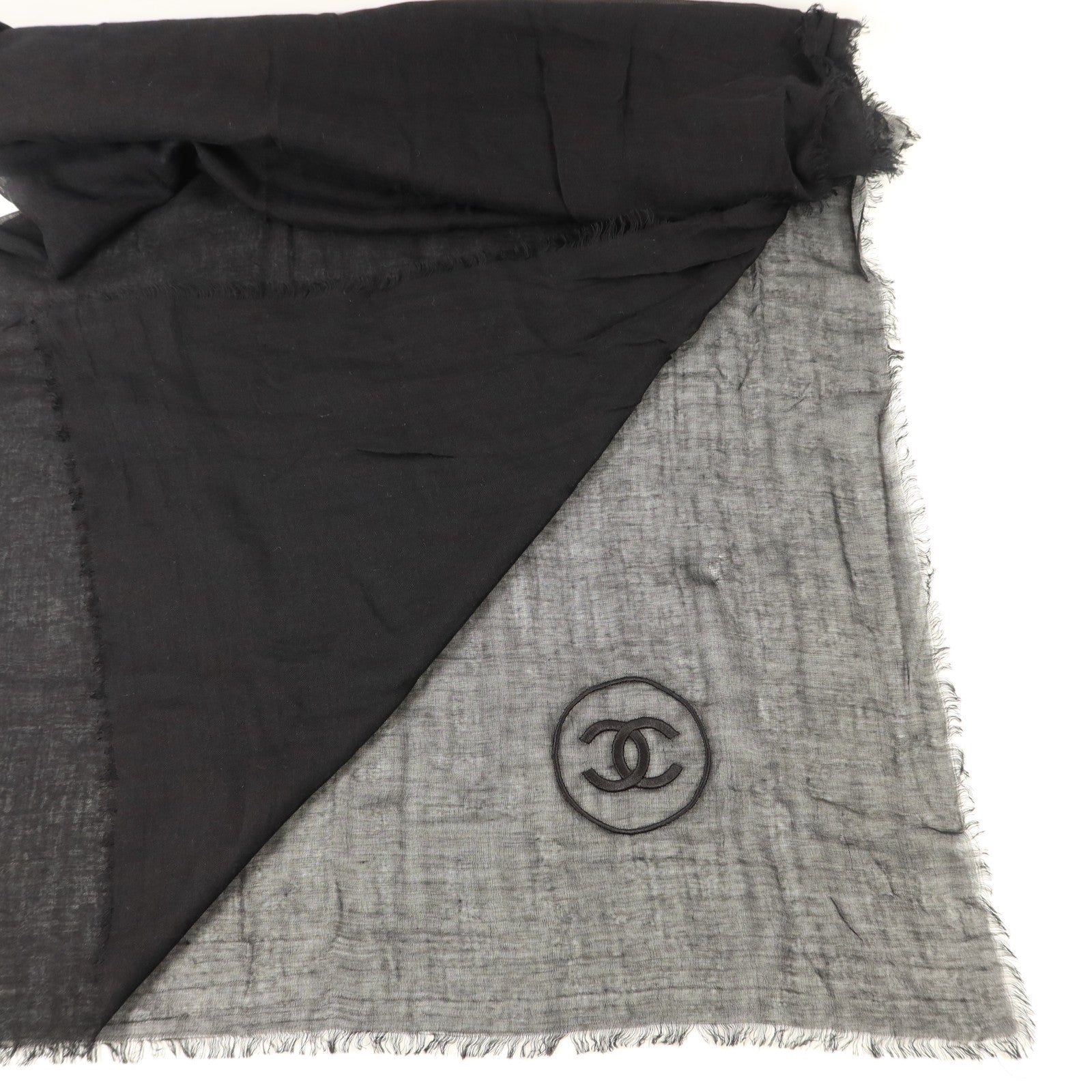 CHANEL 莫代爾布料/羊絨Christmas 2009 Scarf圍巾