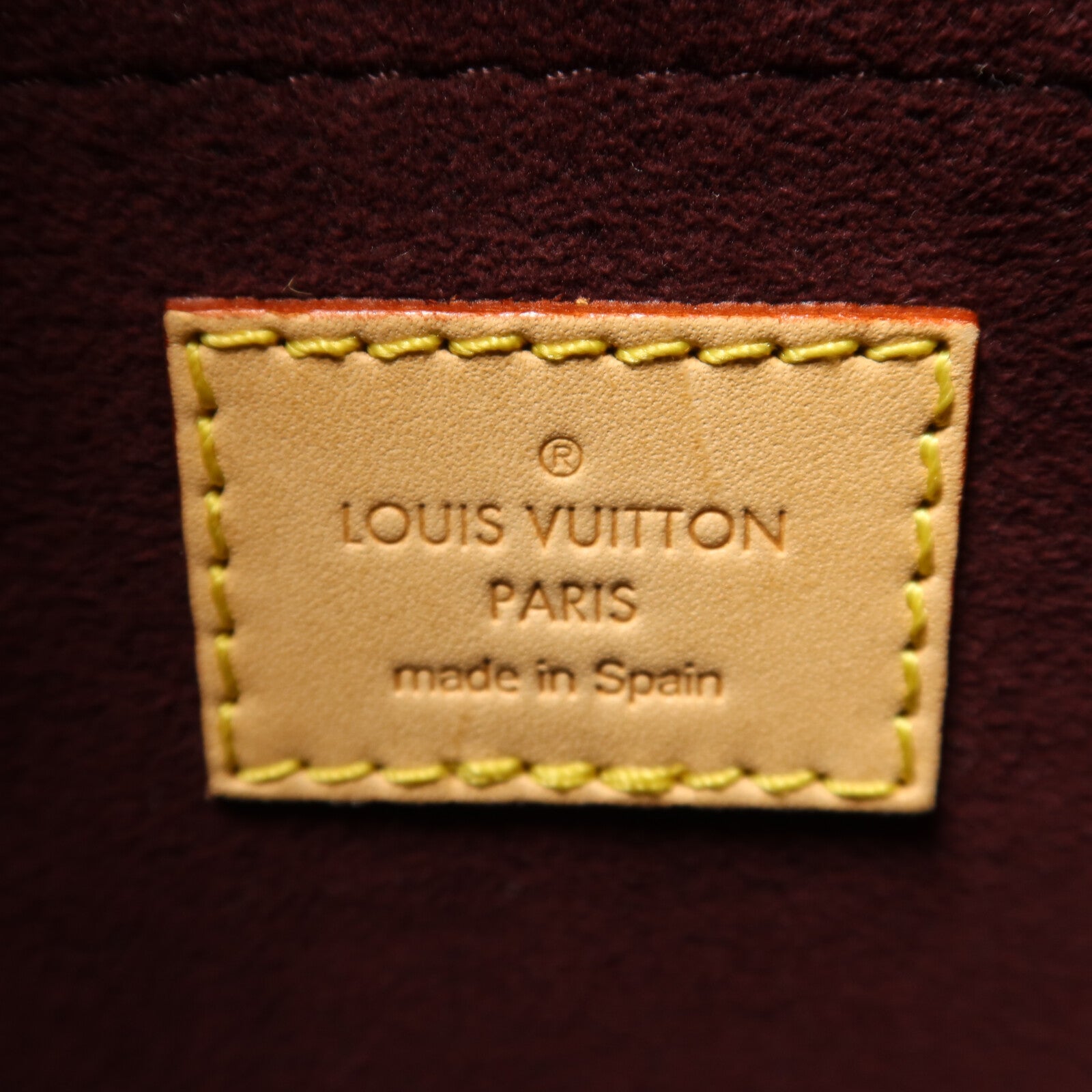 LOUIS VUITTON Monogram Montaigne MM手挽肩背兩用袋