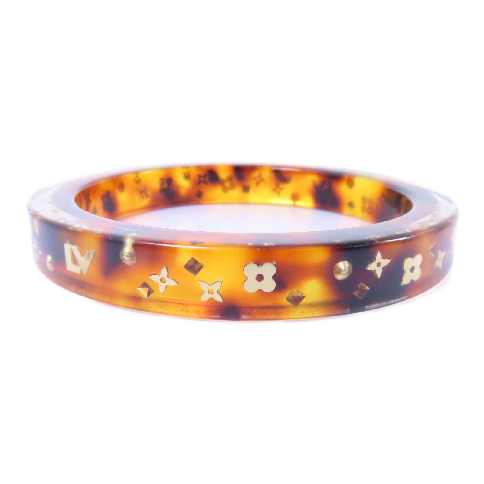 LOUIS VUITTON PVC Monogram Bracelet/Bangle手鐲啡色