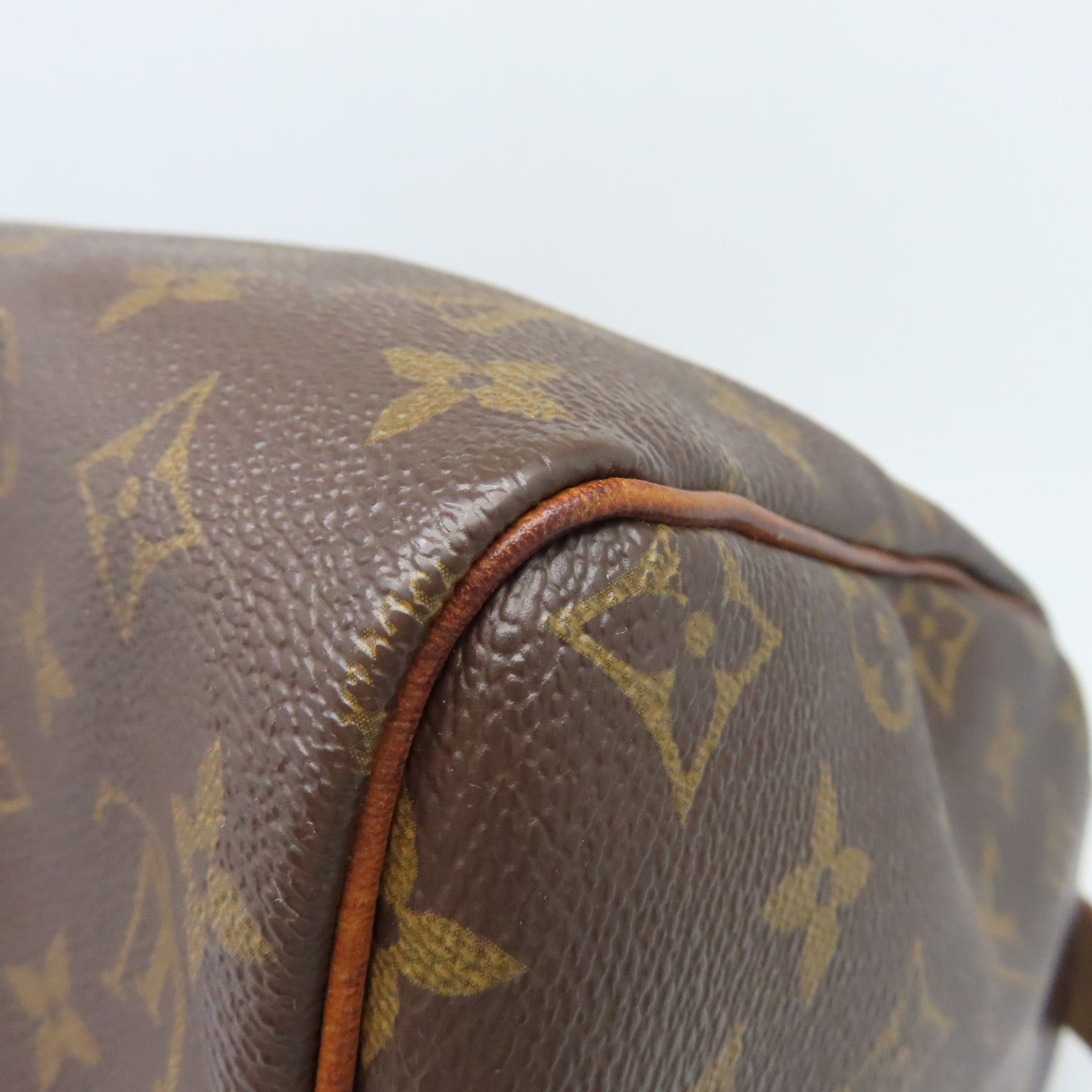 LOUIS VUITTON 【激減優惠】Monogram Speedy 30金扣手挽袋啡色