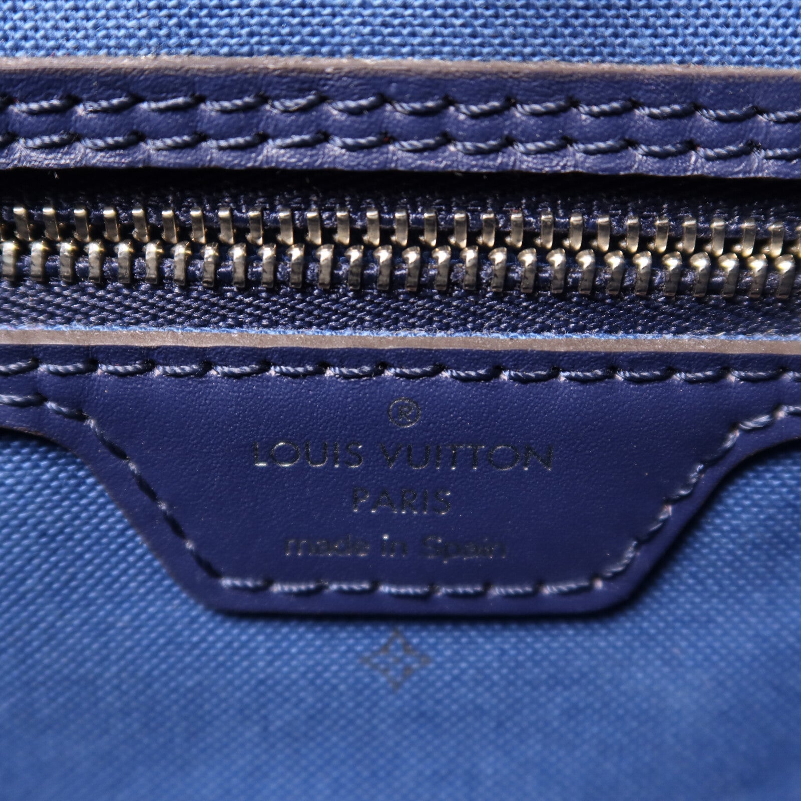 LOUIS VUITTON Monogram Escale Neverfull MM銀扣手挽袋