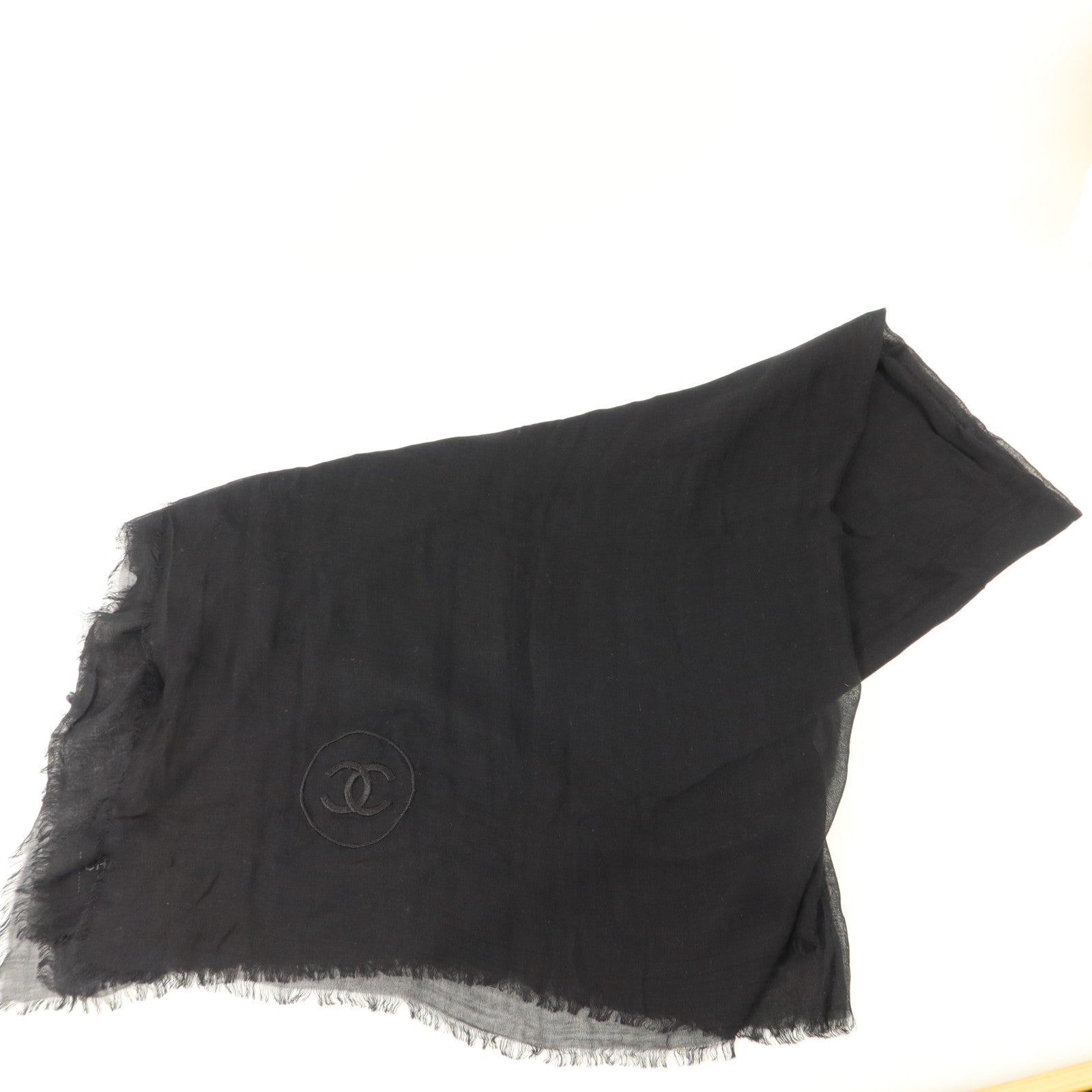 CHANEL 莫代爾布料/羊絨Christmas 2009 Scarf圍巾