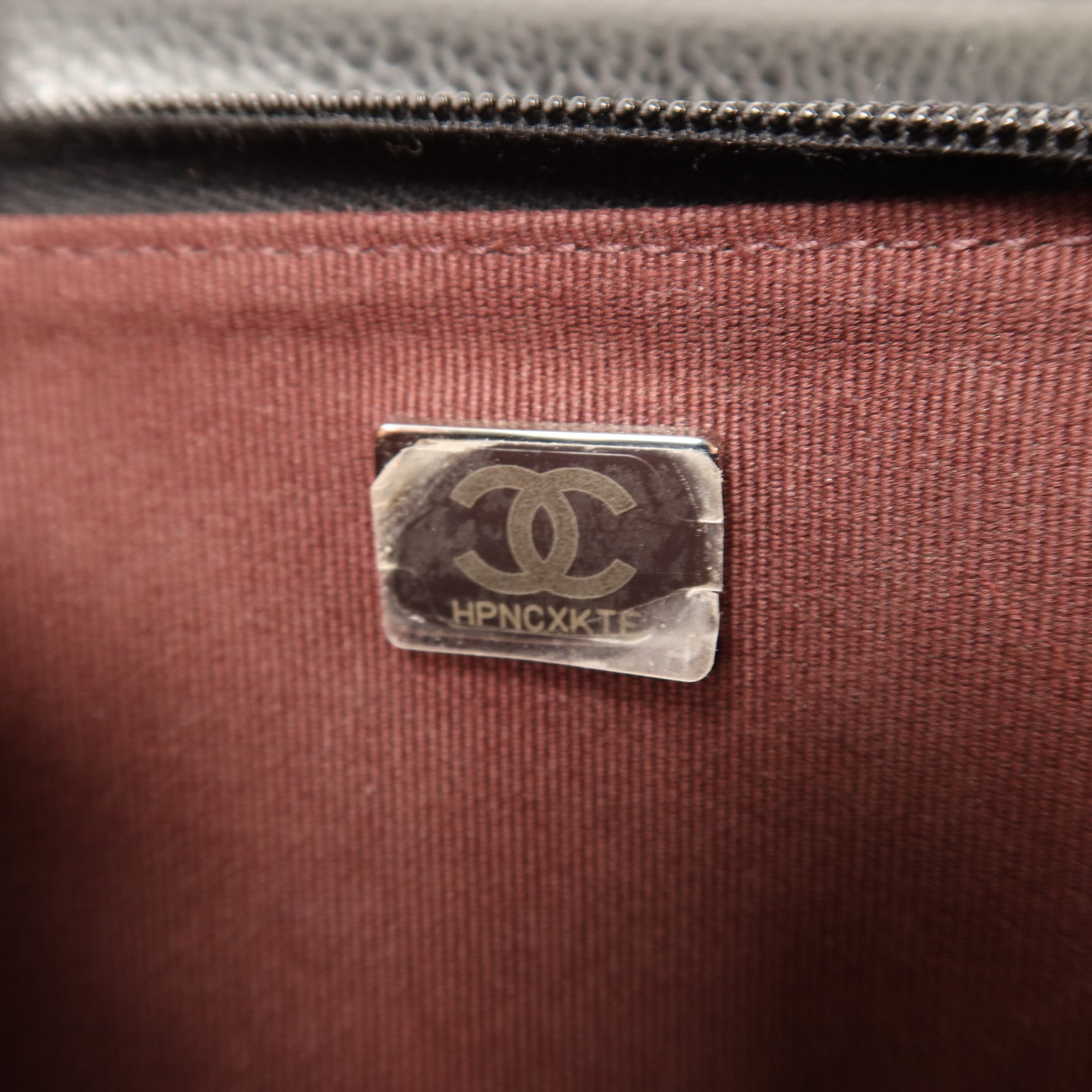 CHANEL 牛皮皮革Wallet On Chain銀扣鏈帶肩背袋