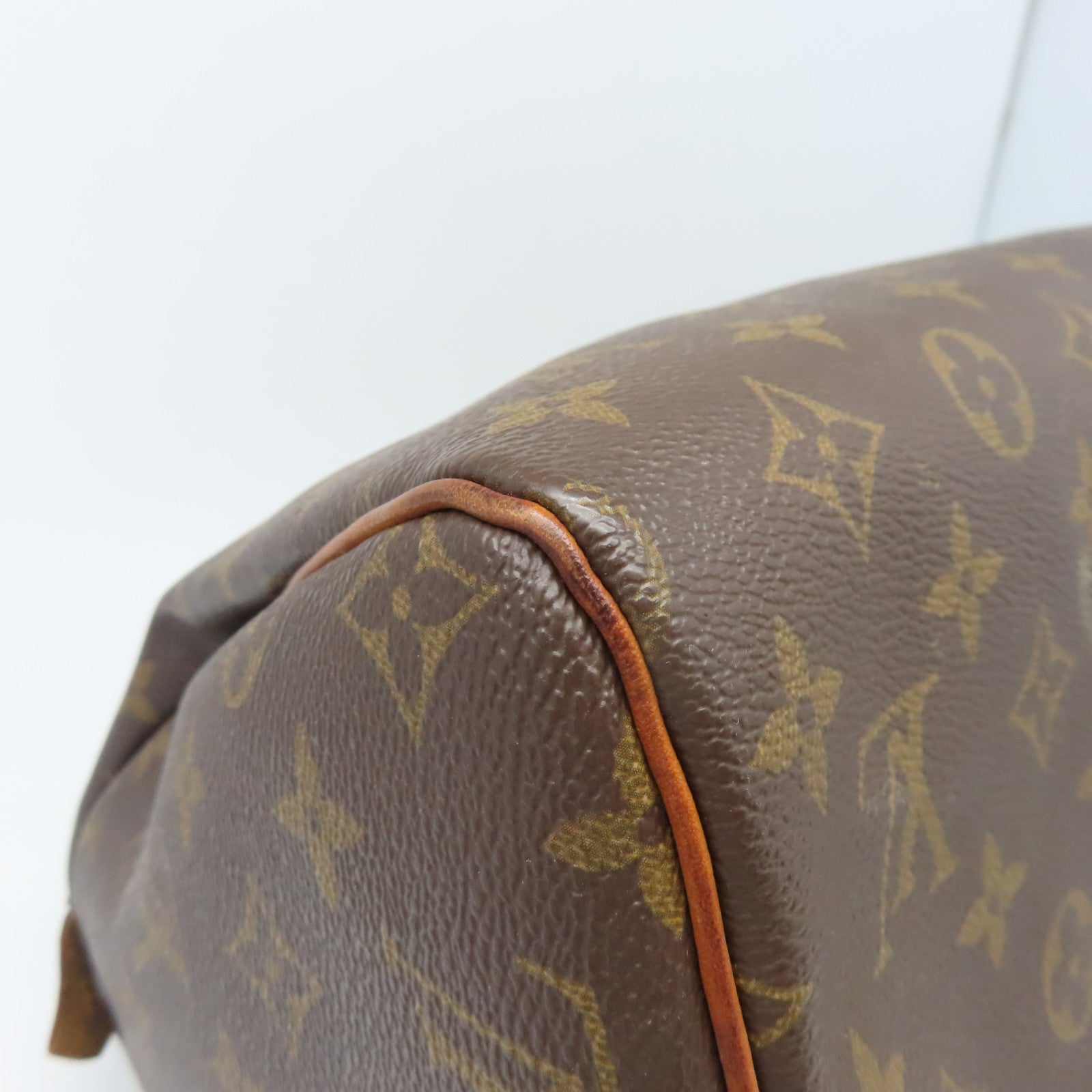 LOUIS VUITTON 【激減優惠】Monogram Speedy 30金扣手挽袋啡色