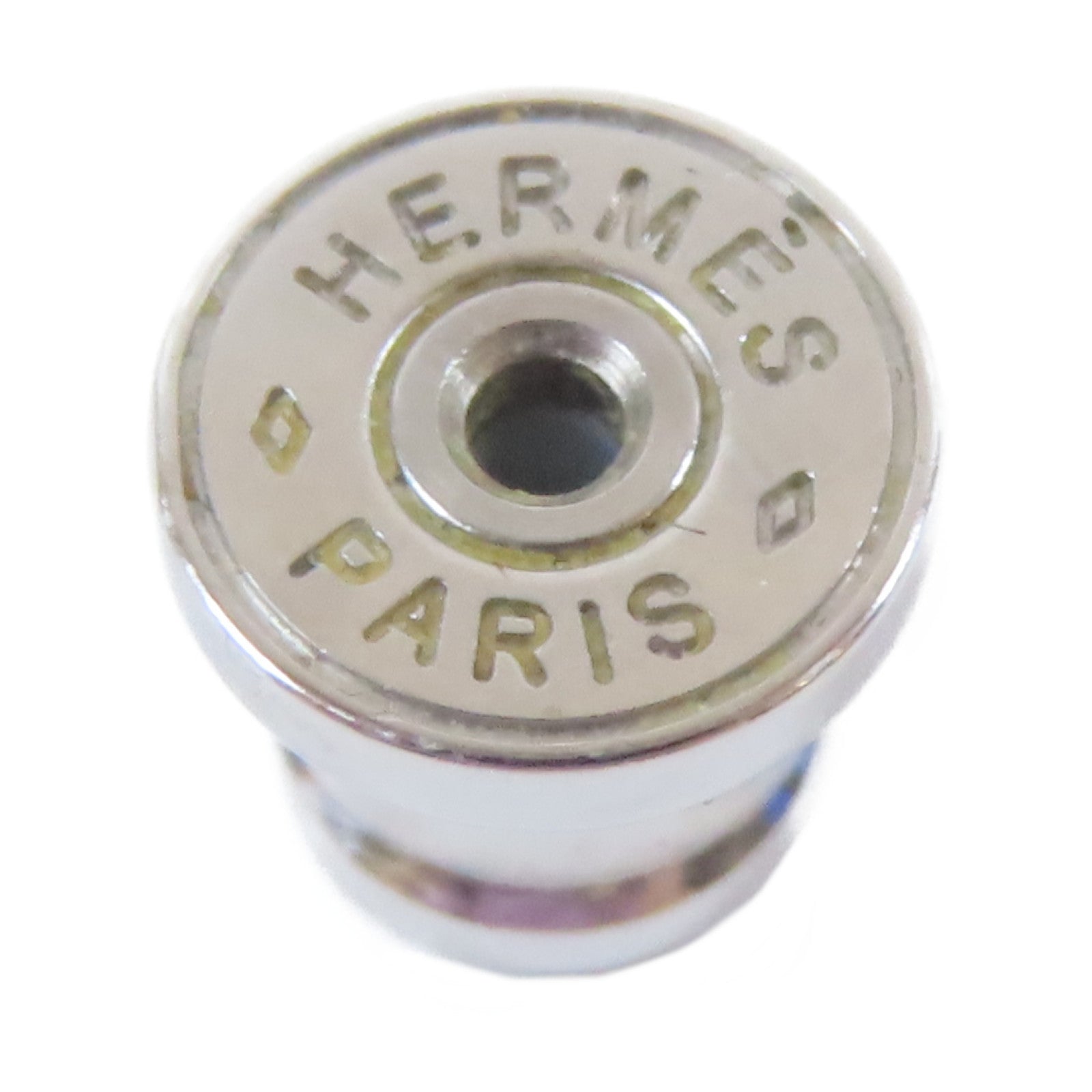 HERMES 金屬Pop H Pierced Earrings耳環黑色