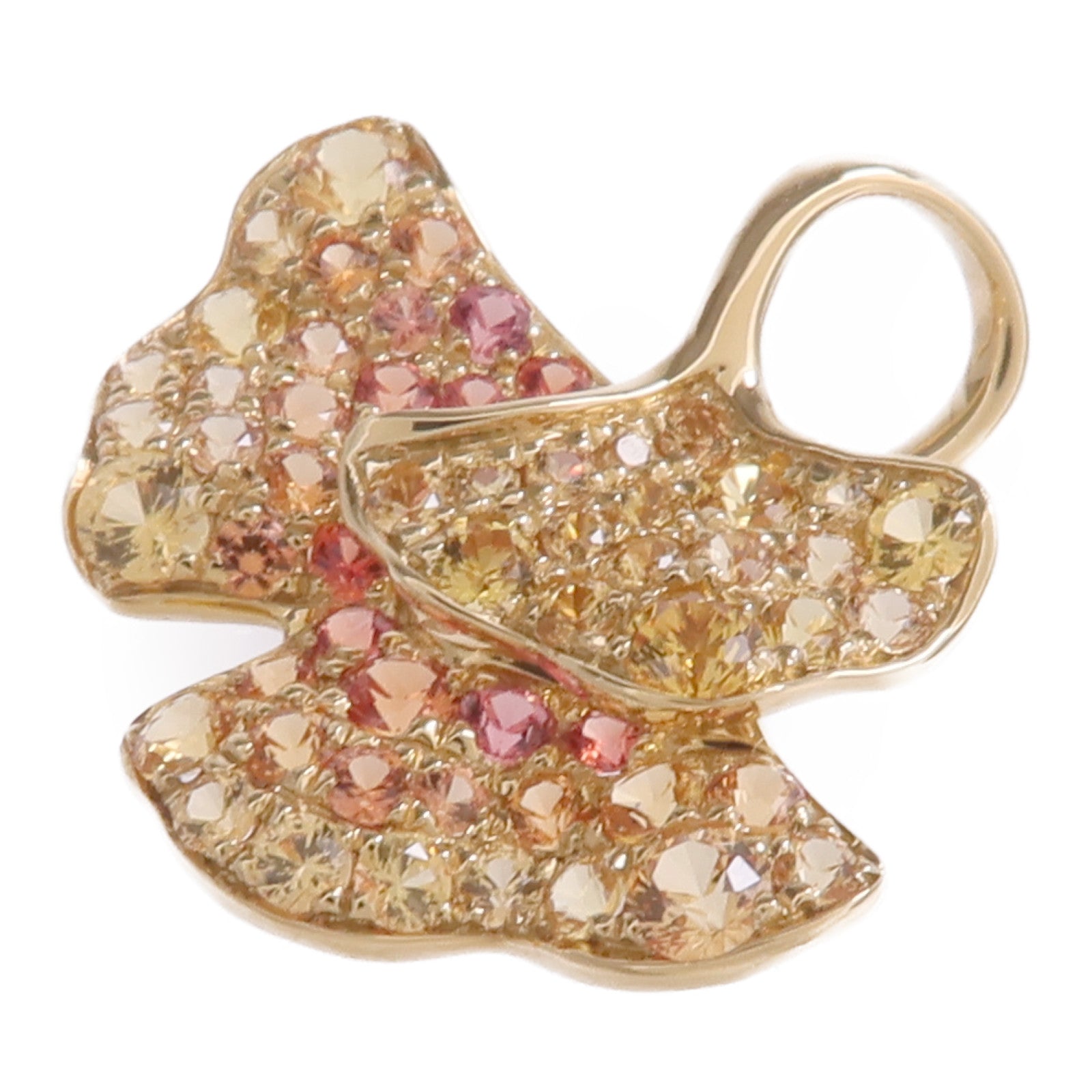 JEWELRY 18K黃金Pink Sapphire粉紅藍寶石吊墜