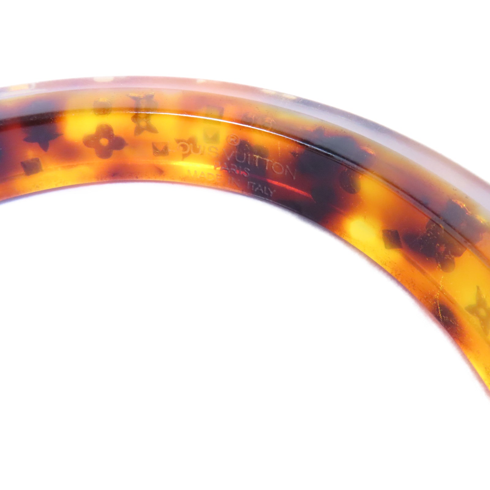 LOUIS VUITTON PVC Monogram Bracelet/Bangle手鐲啡色