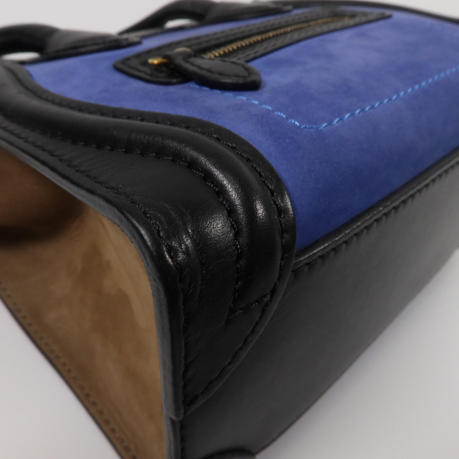 CELINE 牛皮皮革Nano Luggage手挽肩背兩用袋