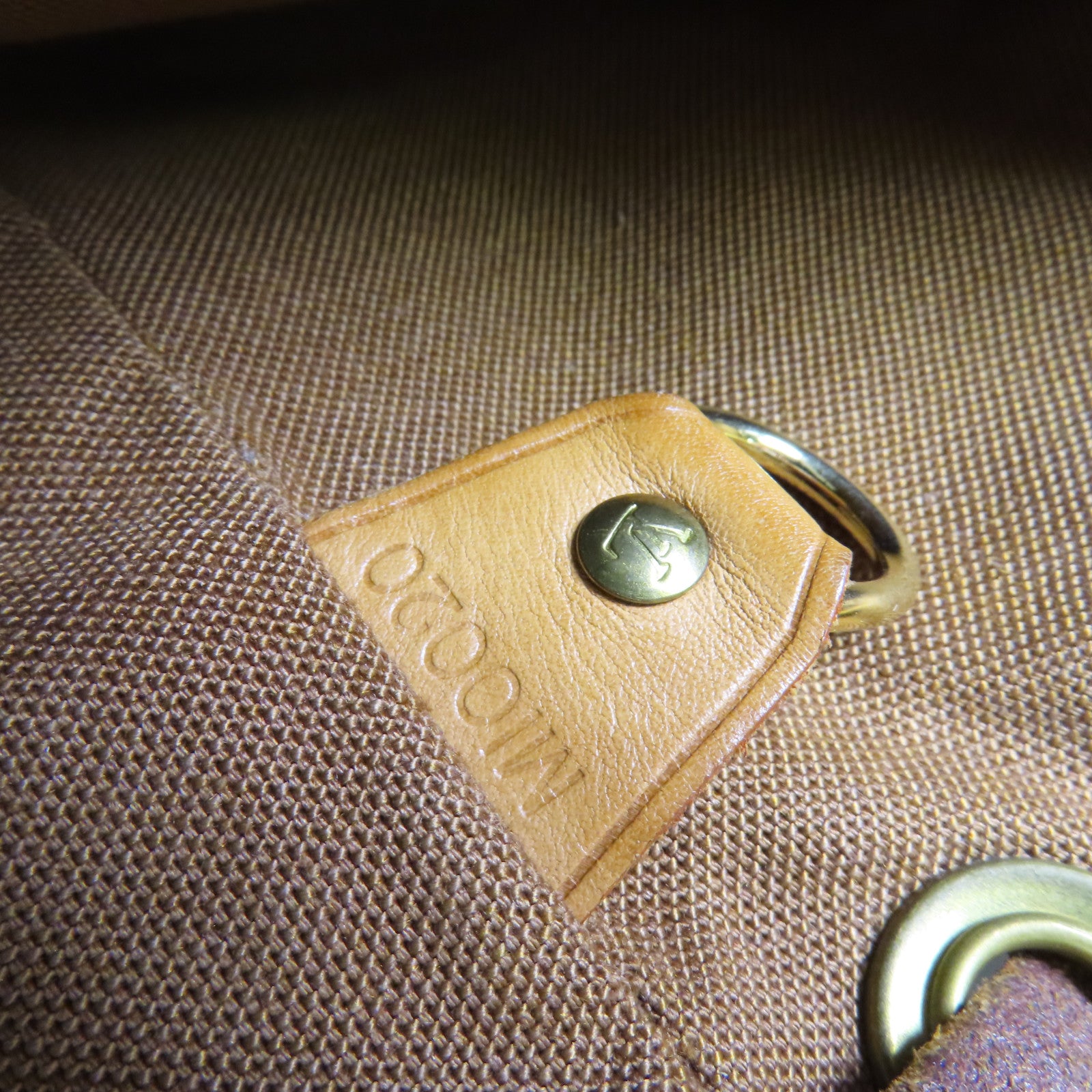 LOUIS VUITTON Monogram Montsouris GM金扣背包