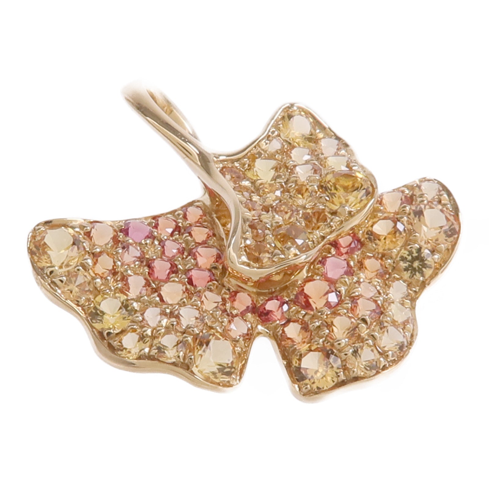 JEWELRY 18K黃金Pink Sapphire粉紅藍寶石吊墜