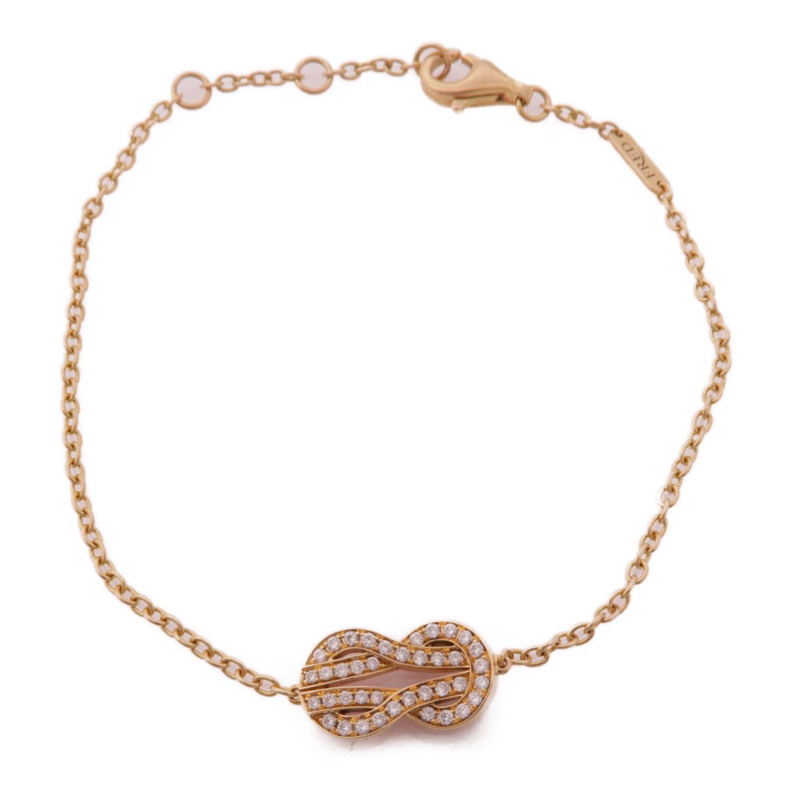FRED 18K玫瑰金/鑽石 Bracelet手鏈