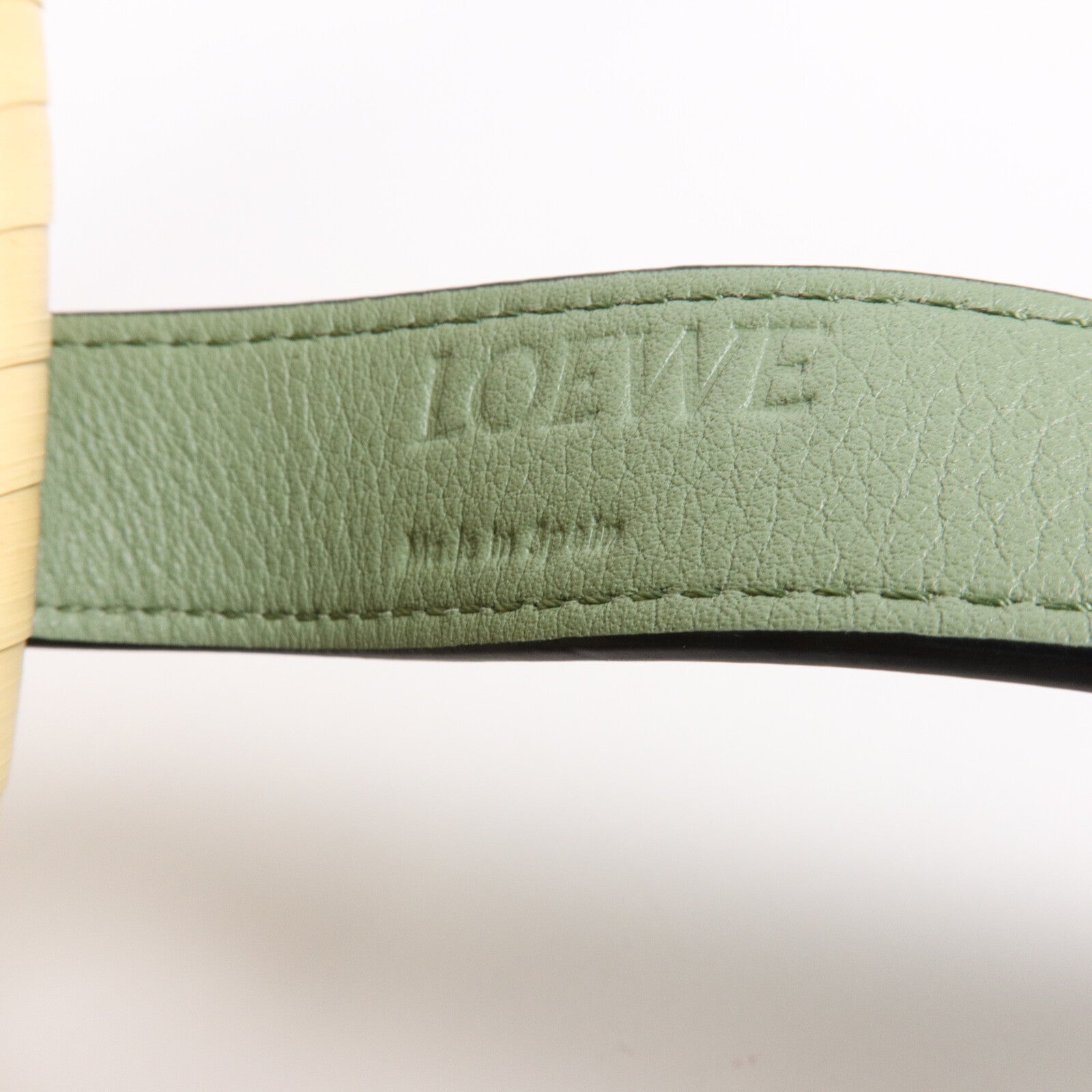 LOEWE 酒椰/皮革Basket Bag肩背袋/手挽袋