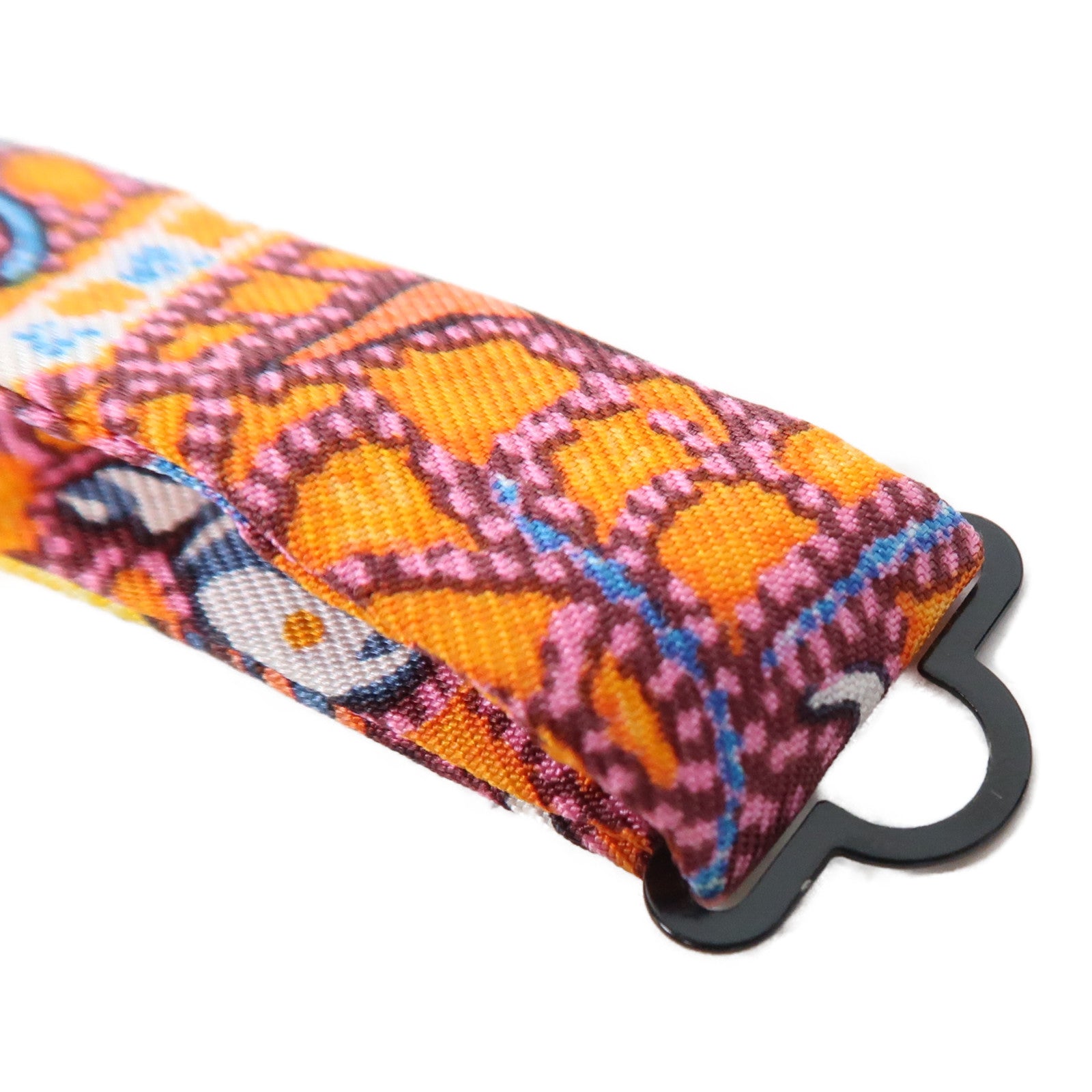HERMES 絲質Hermes Bow Tie領帶橙色