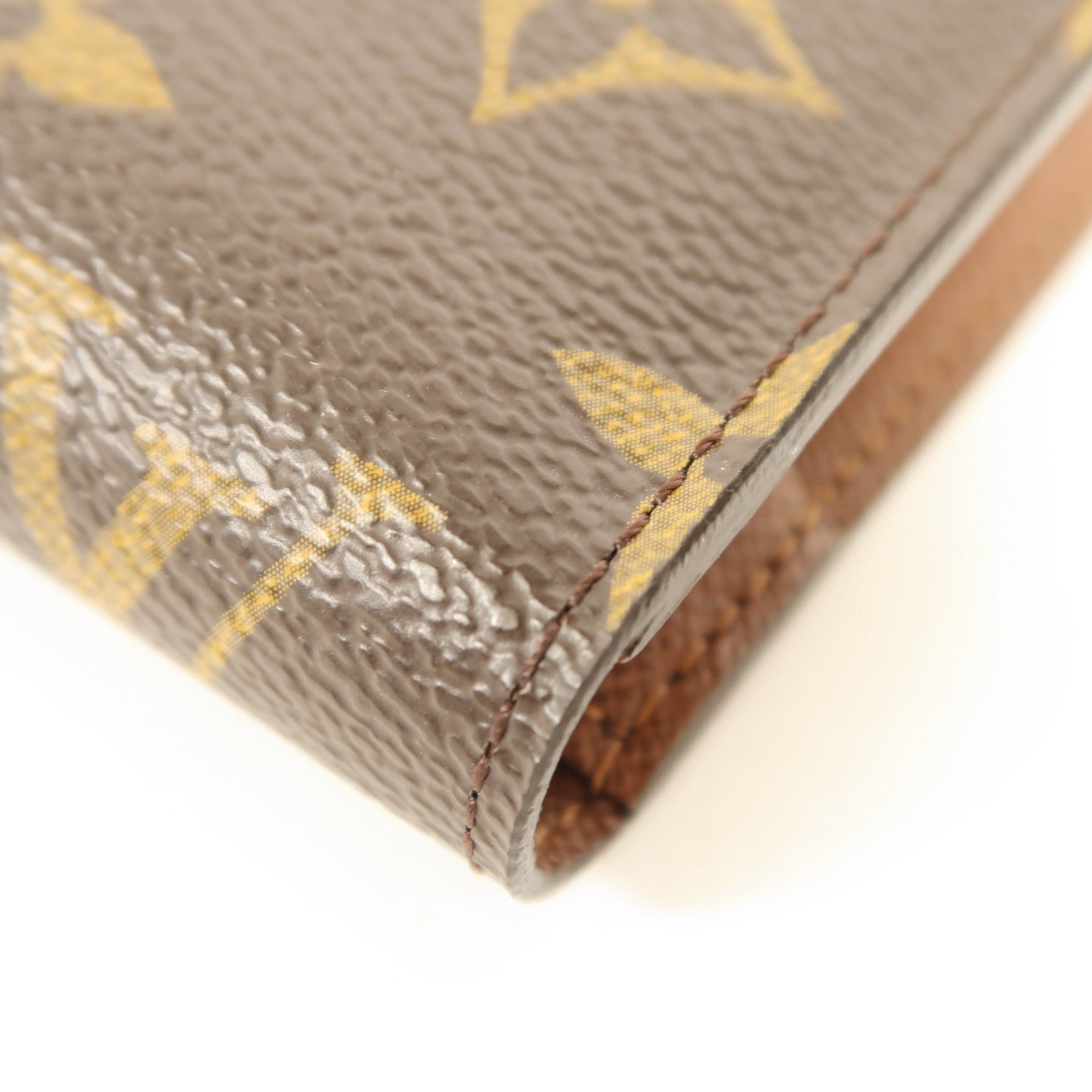 LOUIS VUITTON Monogram Porte Monnaie Insolite Wallet金扣錢包