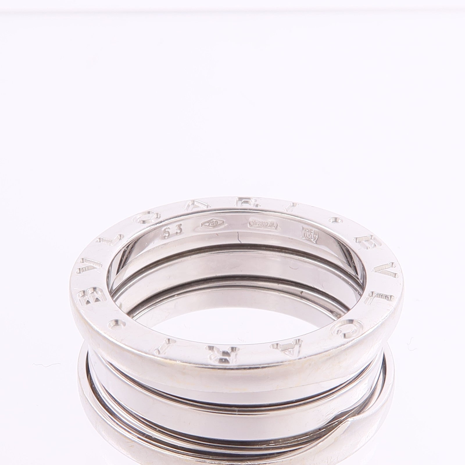 BVLGARI 18K白金B-zero1戒指