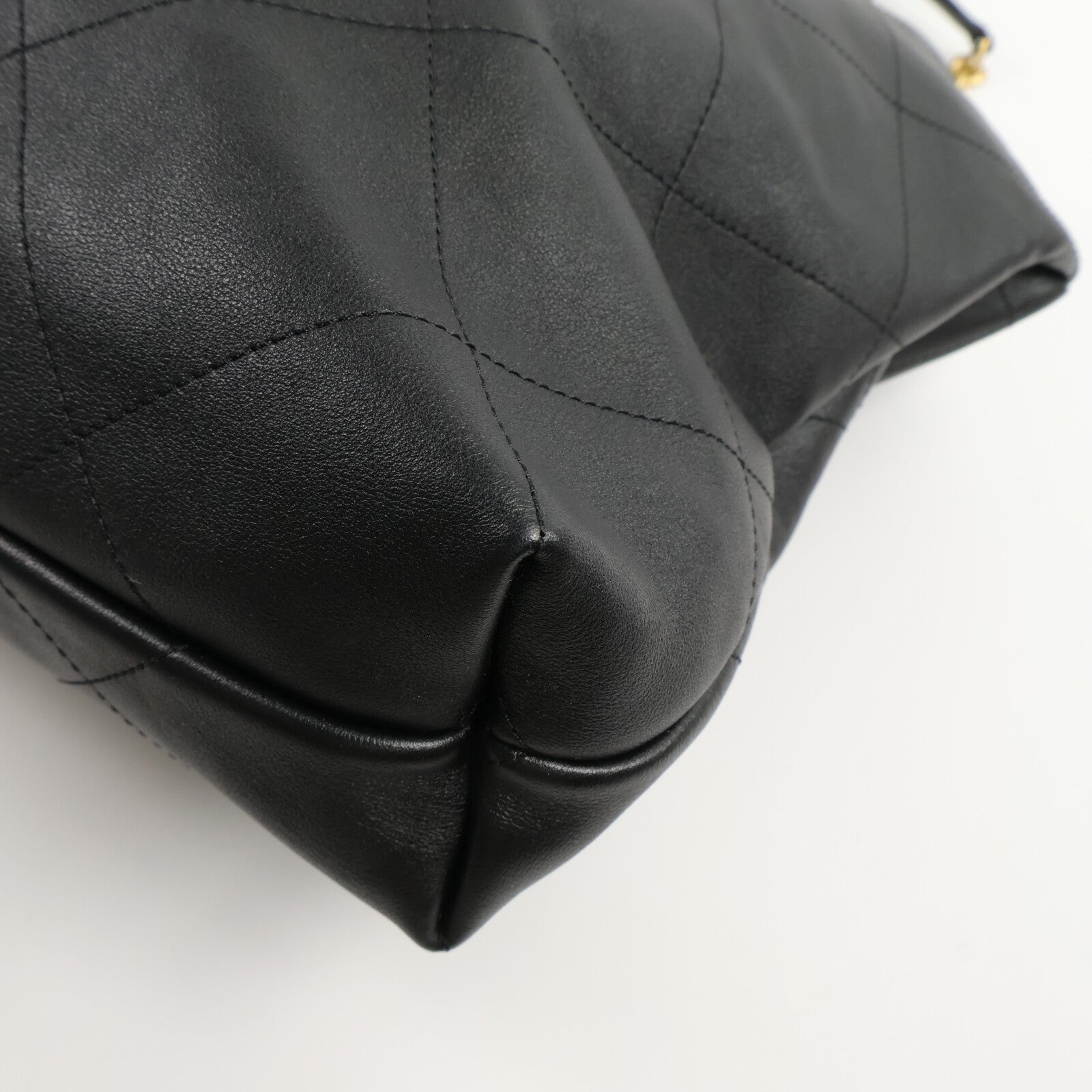 CHANEL 羊皮皮革Mood Shopping Tote鏈帶手挽袋